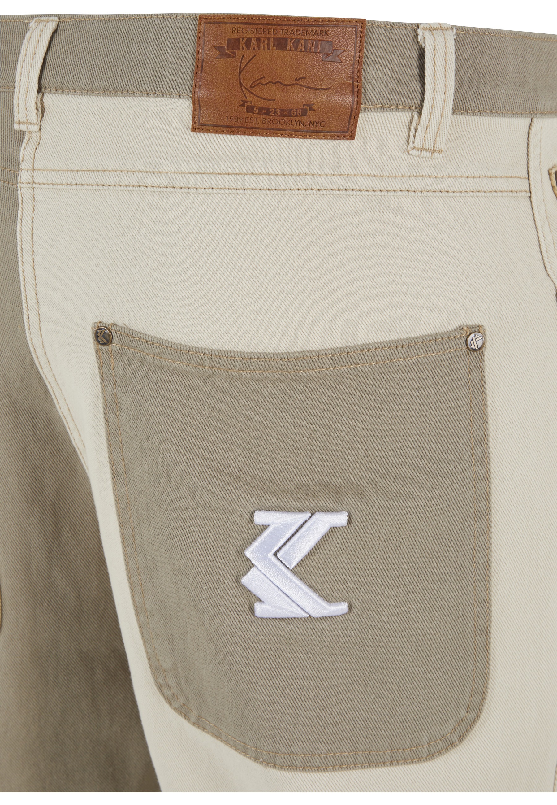 Karl Kani Shorts »Karl Kani Herren KM221-054-1 KK OG washed Block Shorts«