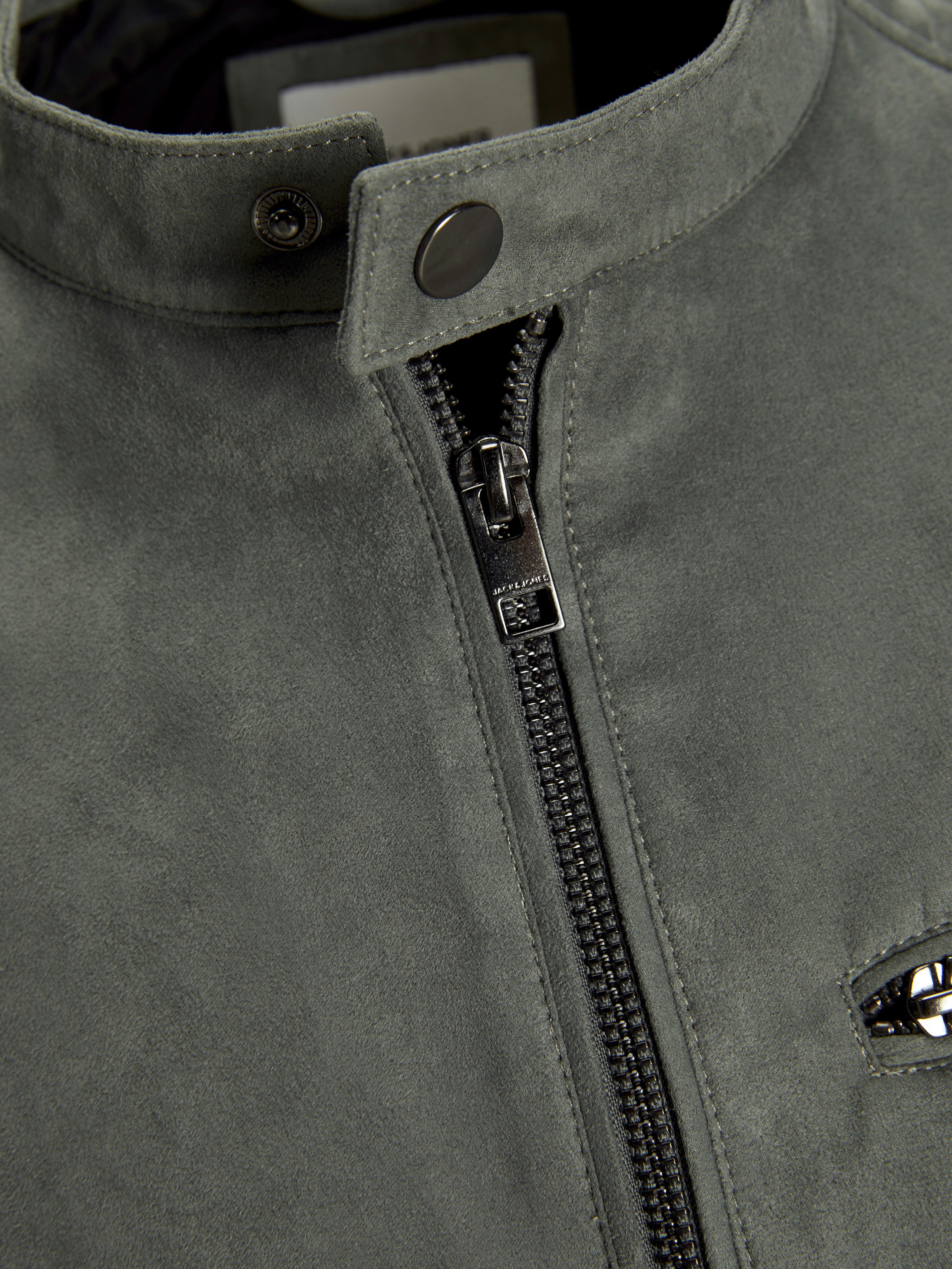 Jack & Jones Bikerjacke »JJEDYLAN BIKER JACKET NOOS«, ohne Kapuze, mit Brusttasche