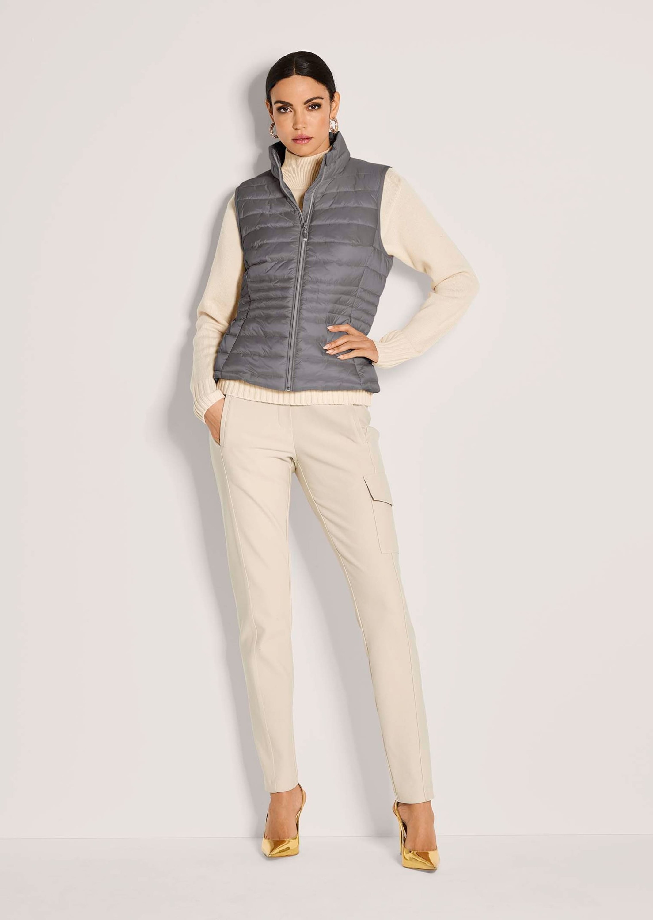 MADELEINE Kurzweste »Steppweste Verkürzte Steppweste für Damen« Steppweste