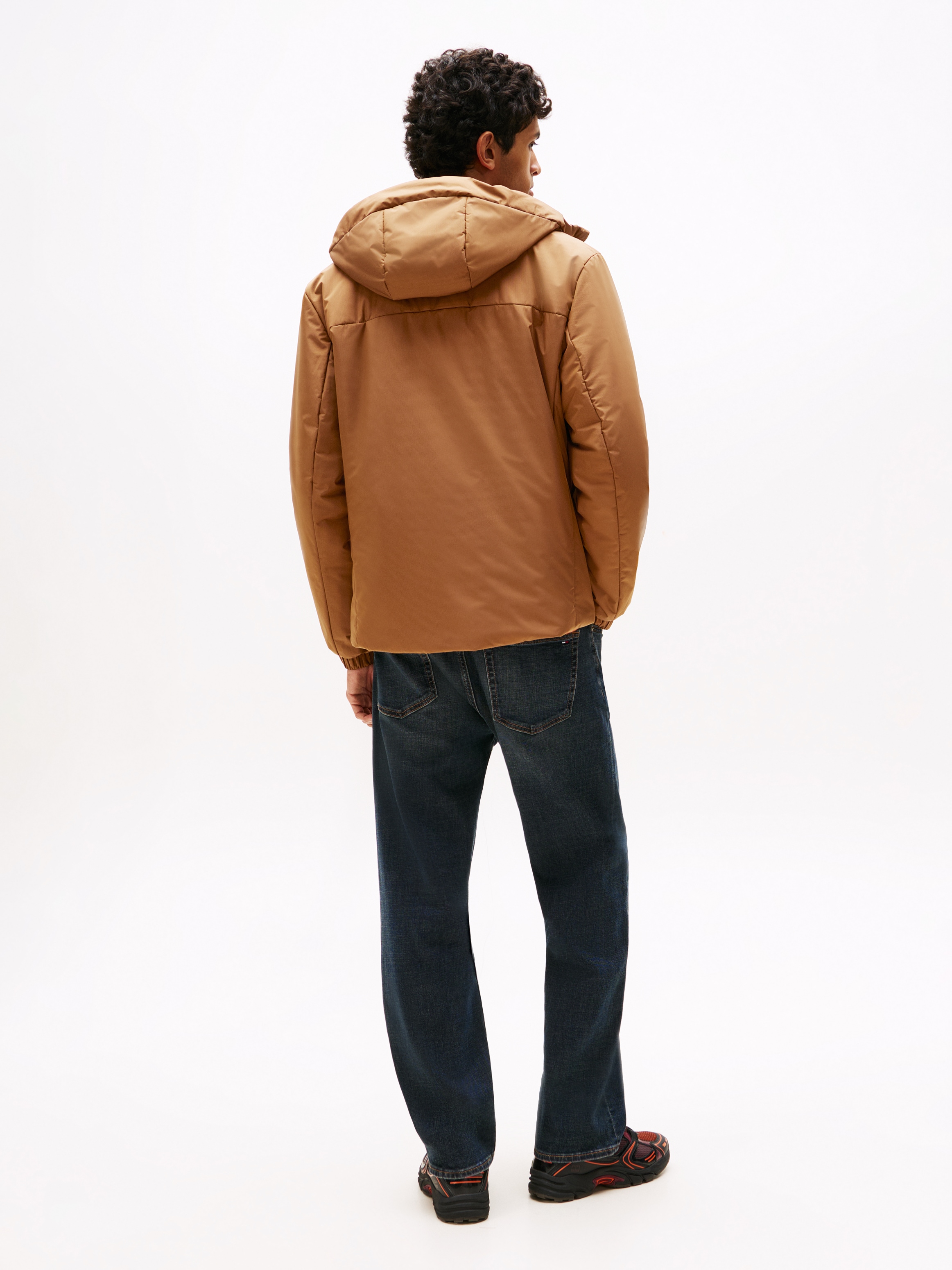Tommy Jeans Outdoorjacke, mit Kapuze, Freizeitjacke, Übergangsjacke, Regular Fit, Kapuze