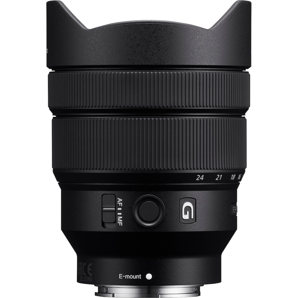 Sony Objektiv »SEL-1224G E-Mount Ultra-Weitwinkel G«, E 12-24mm F4, OSS, APS-C