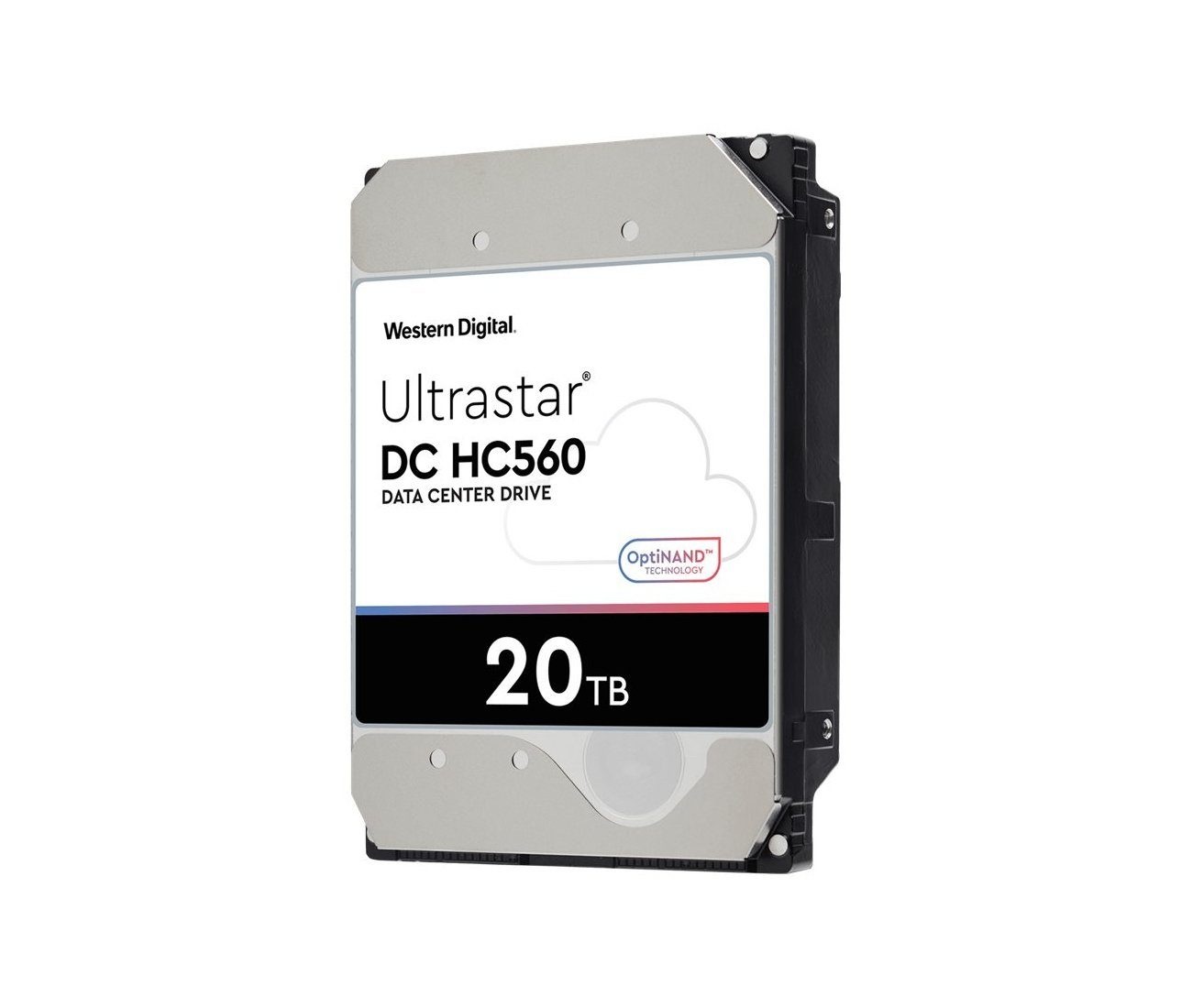 Western Digital HDD-Festplatte »Ultrastar DC HC560 20TB SATA 512 SE«, 3,5 Zoll, Anschluss SATA III