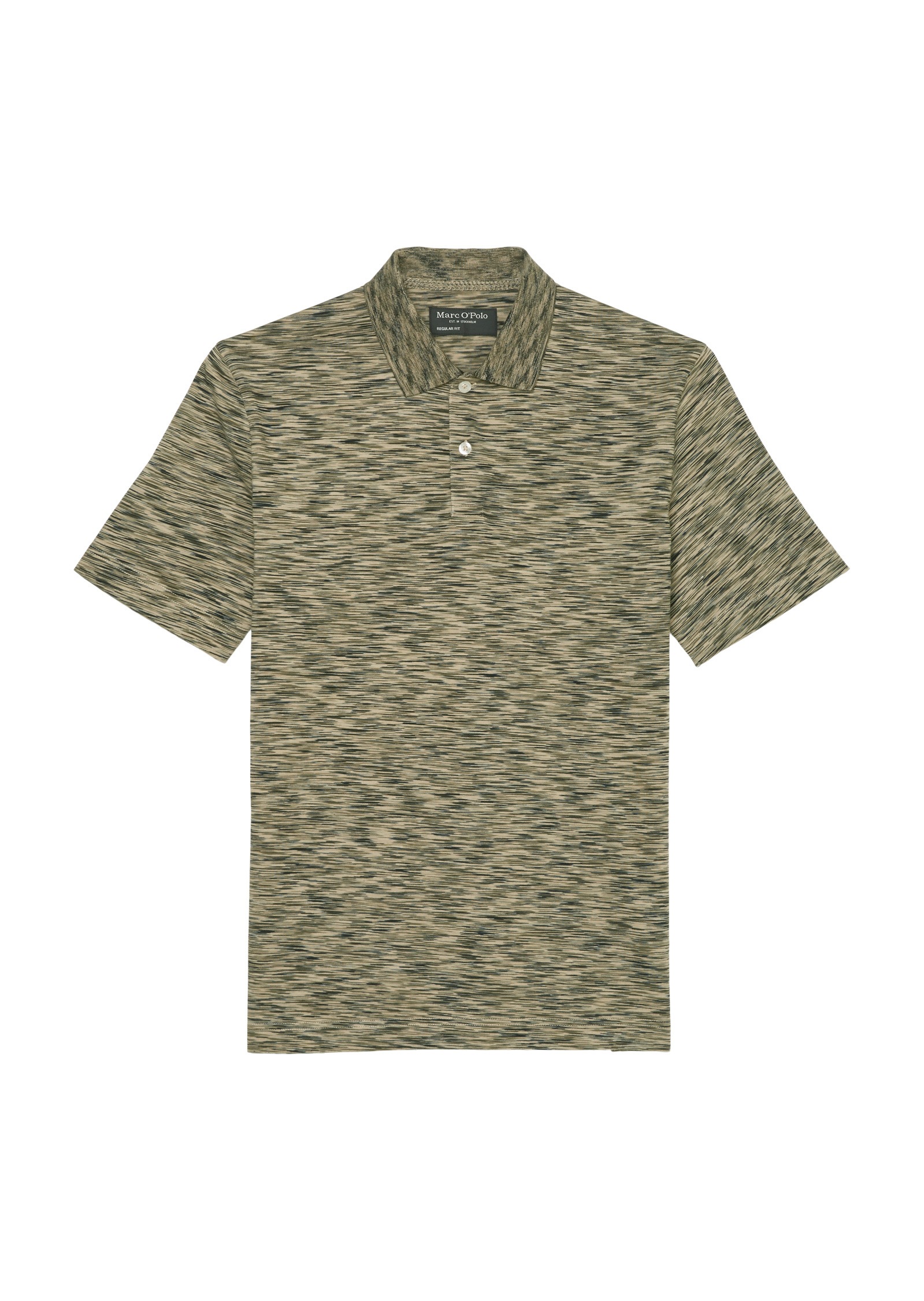 Marc O'Polo Poloshirt »in mittelschwerer Space-Dye-Jersey-Qualität«