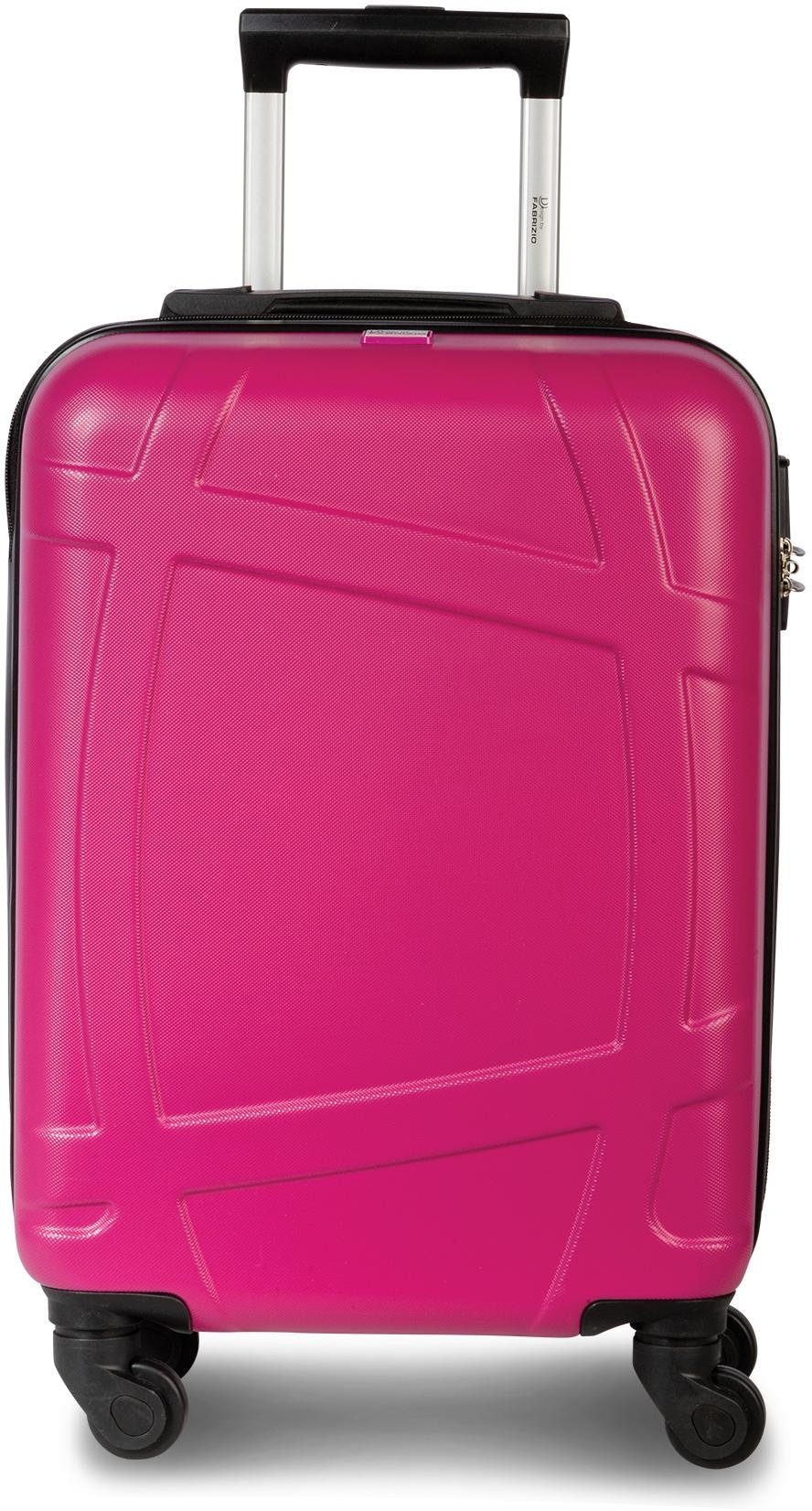 fabrizio® Trolleyset »Globe, Pink«, (3 tlg.)