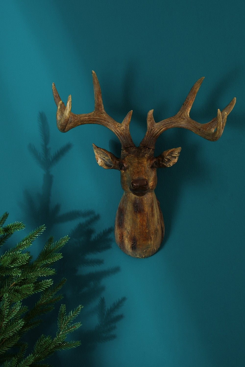 Myflair Möbel & Accessoires Dekogeweih »Hirsch«, aus Polyresin, Höhe ca. 57 cm