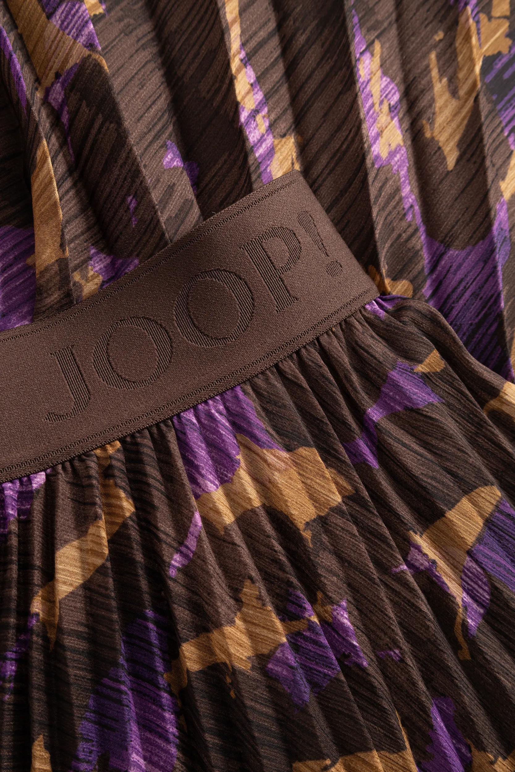 JOOP! Plisseerock »Salma« elastischer Bund, Aloover-Print