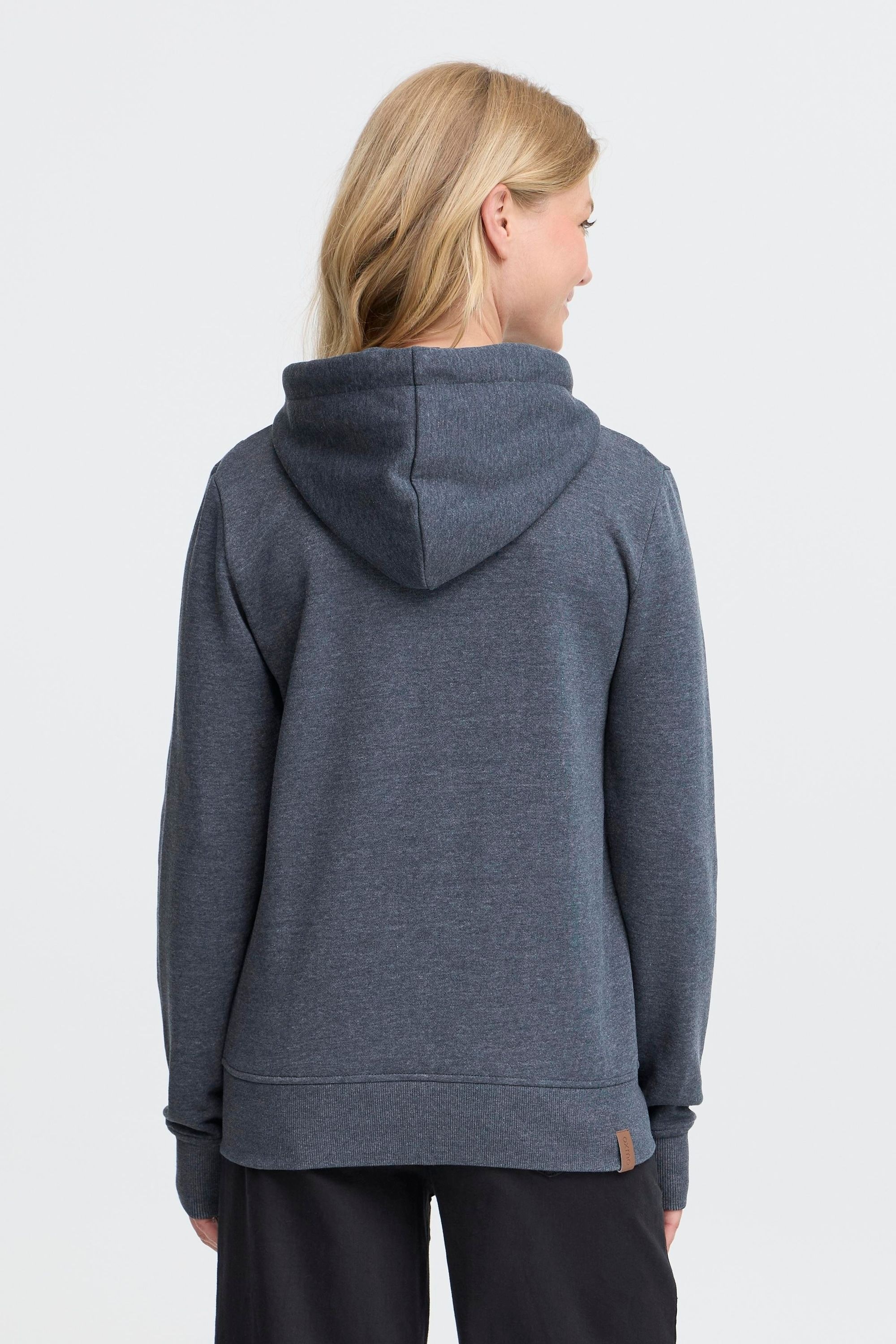 OXMO Kapuzensweatjacke »Kapuzenfleecejacke OXMILLE«