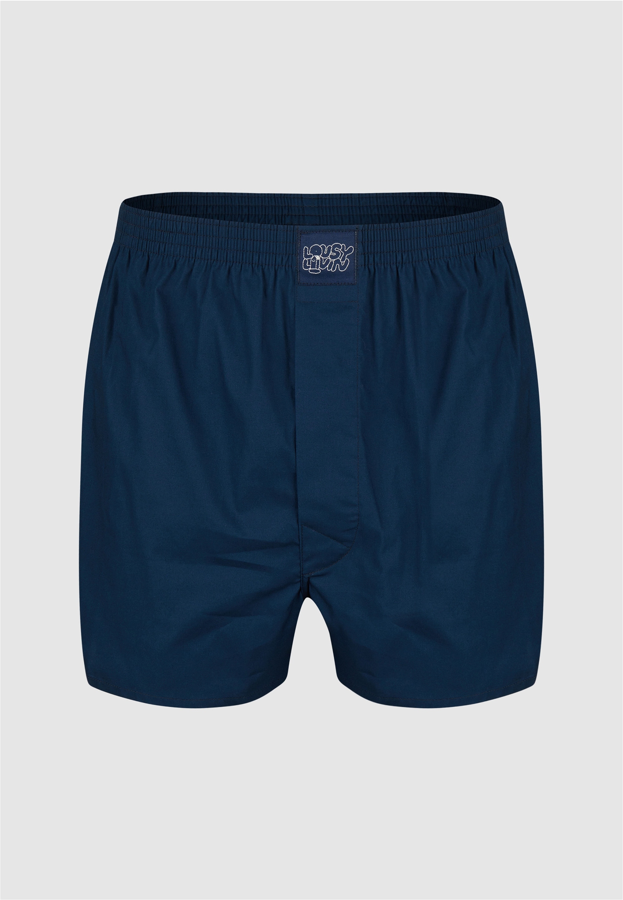 Lousy Livin Boxershorts »3Pack Boxershorts Plain 3 Pack«, 3er-Pack mit lockerem Schnitt