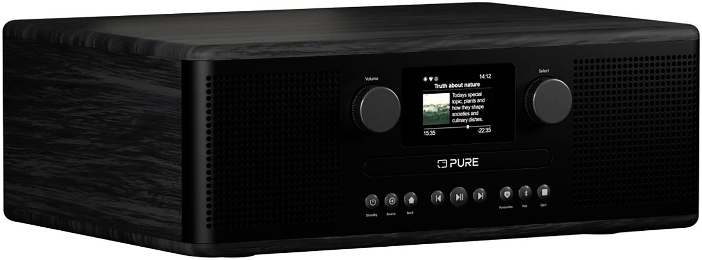 PURE Internet-Radio "Classic C-D6i", B:36,5cm H:13cm T:29cm, schwarz, Radios