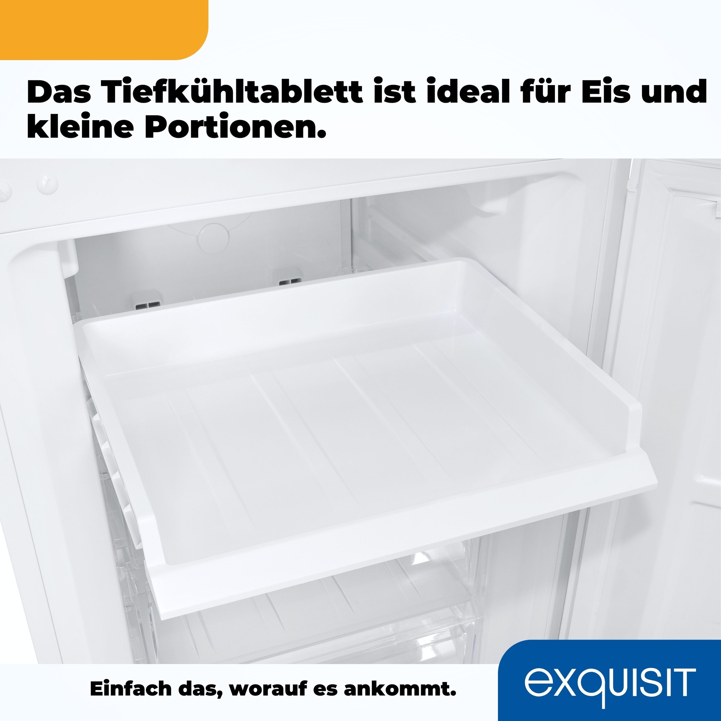 exquisit Kühl-/Gefrierkombination »KGC250-85--040D weiss«