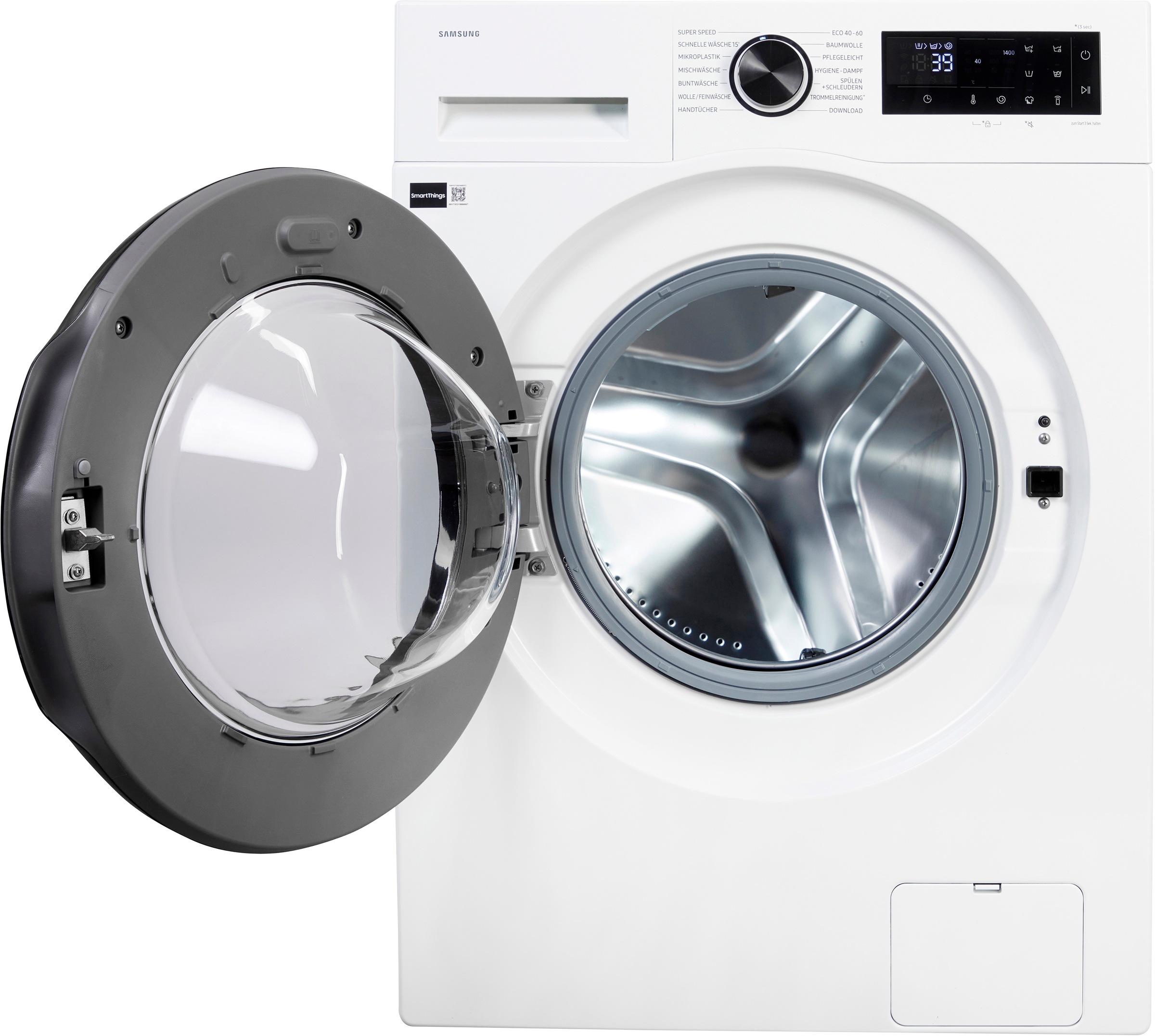 Samsung Waschmaschine WW5000F »WW1EFG5U34AEEG« 10 kg 1400 U/min AI Ecobubbleᵀᴹ - Effizient und schonend waschen