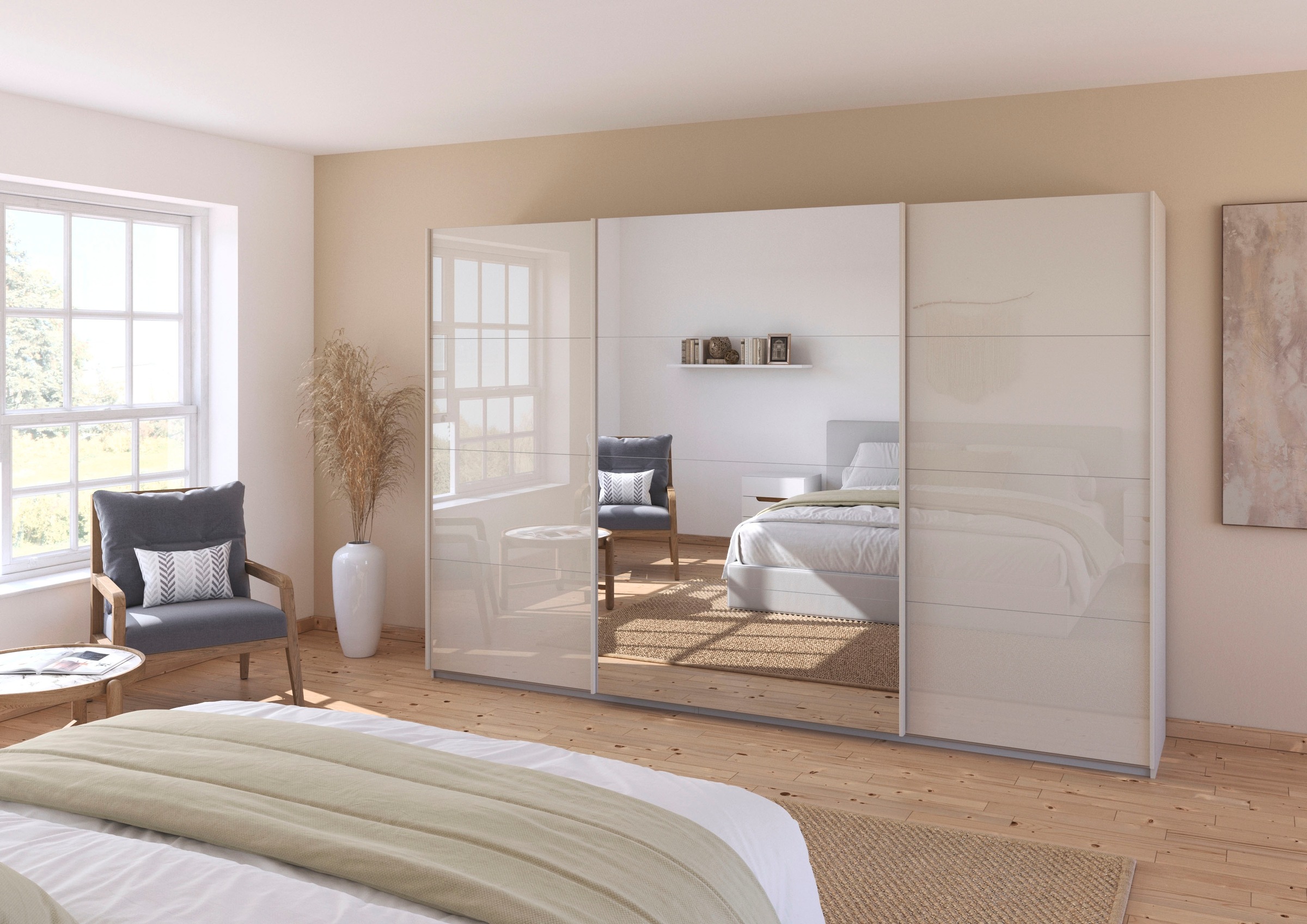 OTTO home Schwebetürenschrank "Kleiderschrank Kleiderschränke Schrank Garde günstig online kaufen