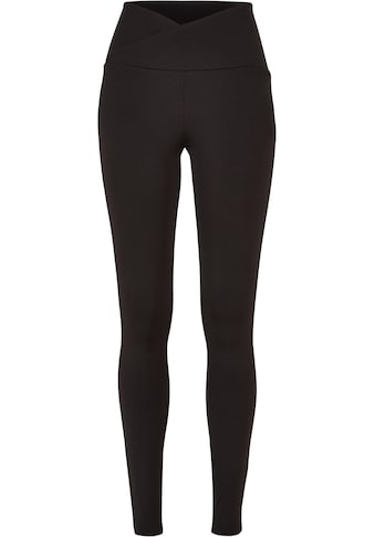 URBAN CLASSICS Leggings »Damen Ladies Recycled V Wais...