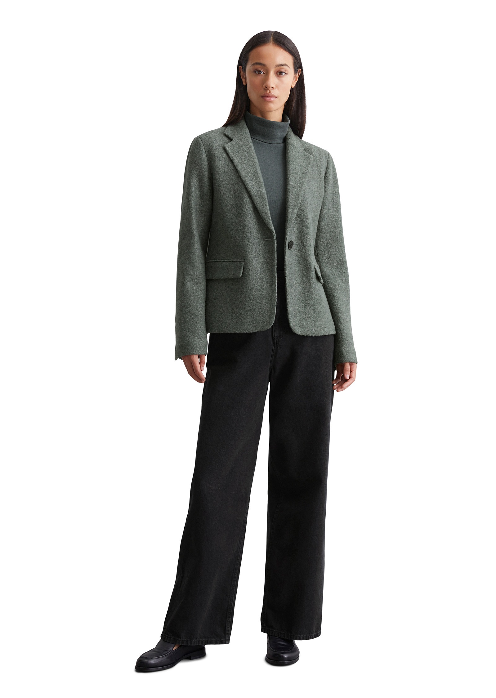 Marc O'Polo Longblazer »aus gewalkter Qualität«