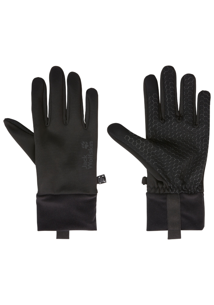 Jack Wolfskin Fleecehandschuhe "EXTENSIVE GLOVE" Fleecehandschuhe, leicht, touchscreen-kompatibel