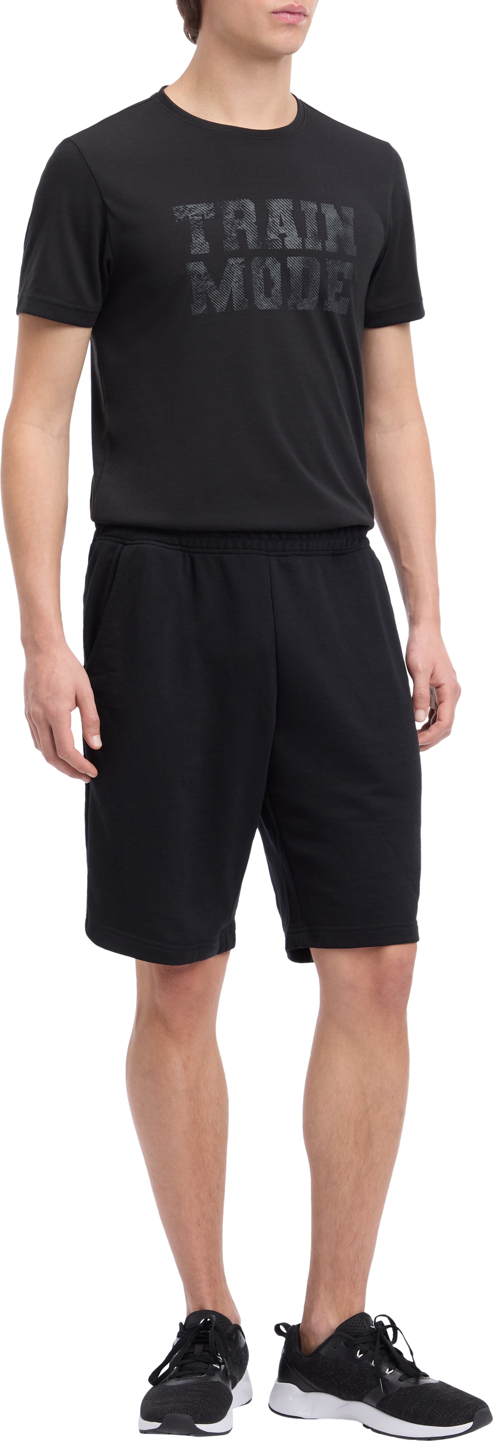 Energetics Shorts »HE.-SHORTS EDAN SHO FT M«  aus Baumwolle und Polyester, mit elastischem Bund und Kordelzug