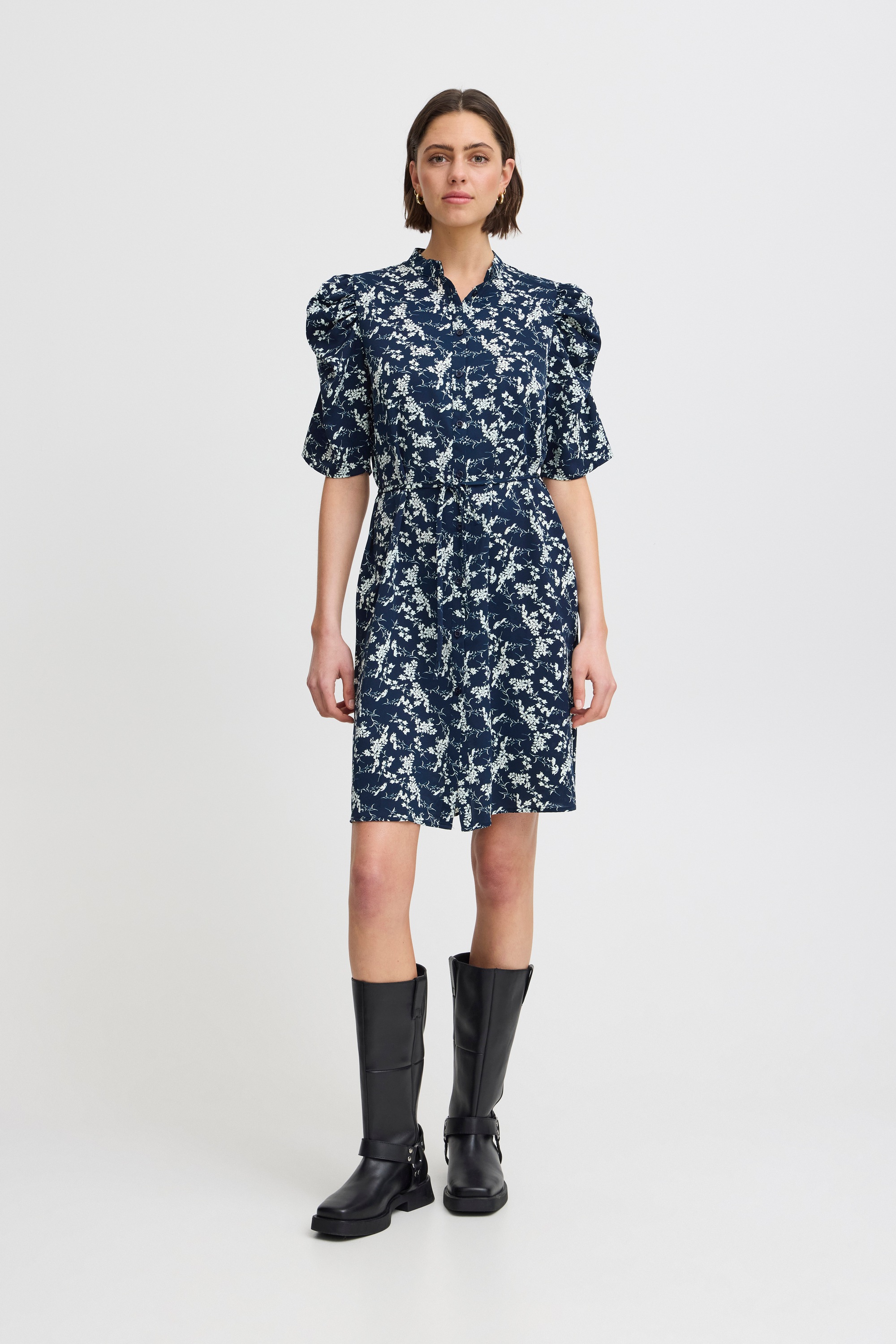 Ichi Blusenkleid »Blusenkleid IHNina«