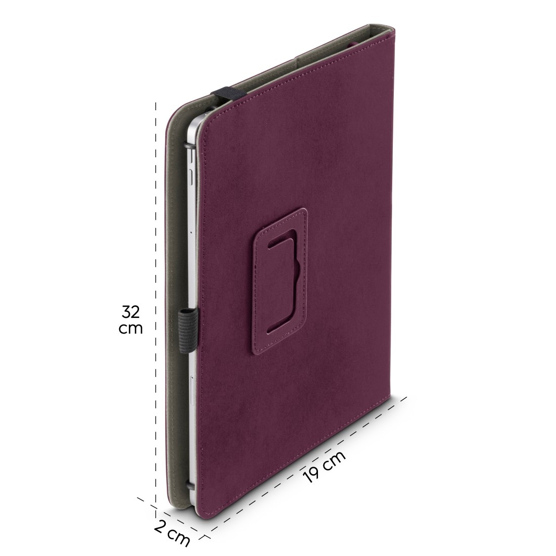 Hama Tablet-Hülle »Schutzhülle "Velvet" für Tablets 24 - 28 cm (9.5 - 11")« mit Einsteckfächer, universell