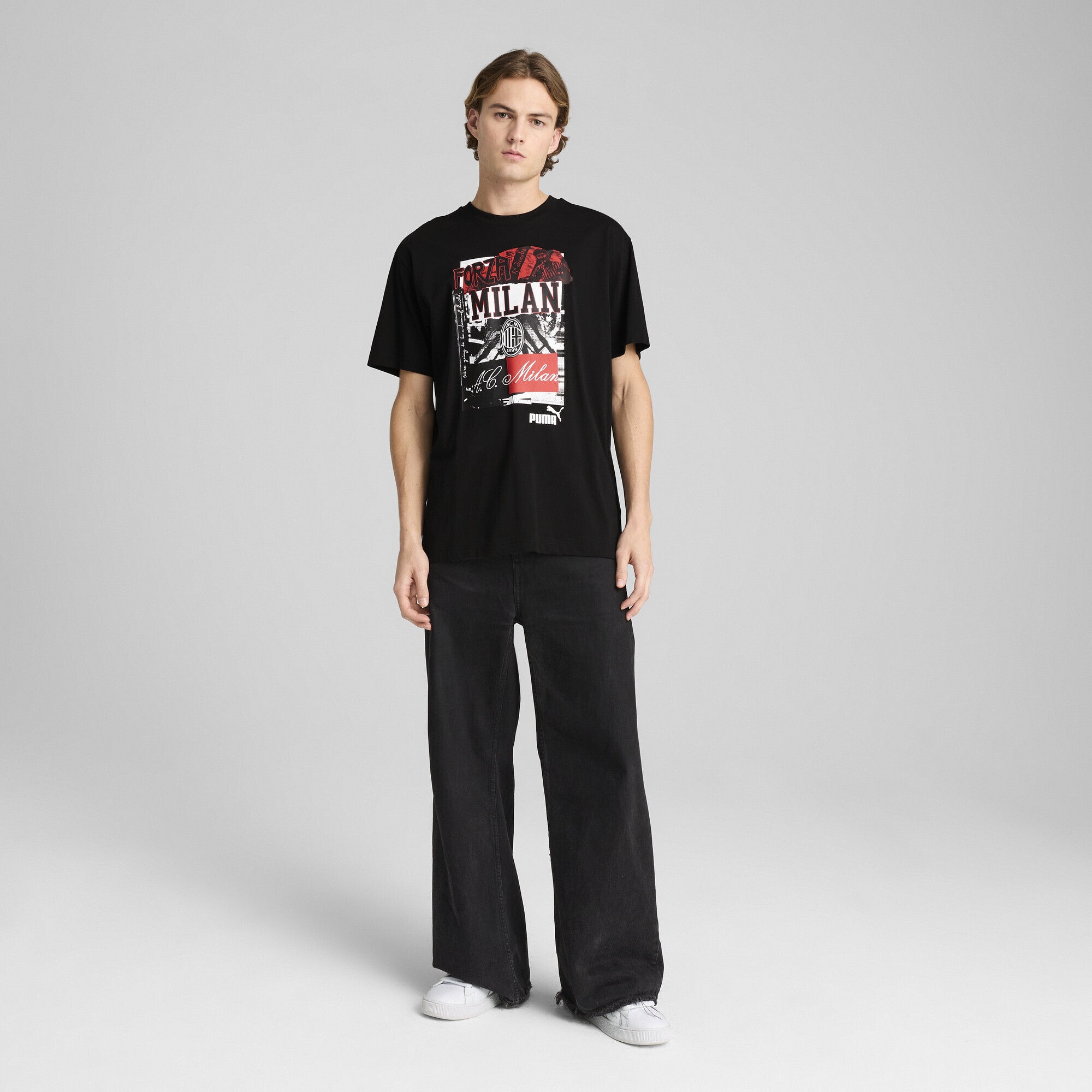 PUMA T-Shirt »AC Milan ftblNRGY+ T-Shirt Herren«