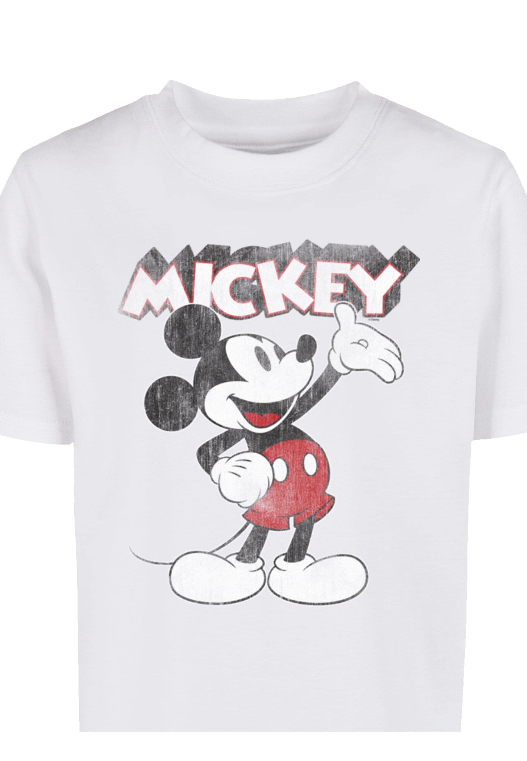 ABSOLUTE CULT T-Shirt »ABSOLUTE CULT Herren Kids Mickey Mouse - Presents Basic Tee 2.0« 1 Stk. tlg.