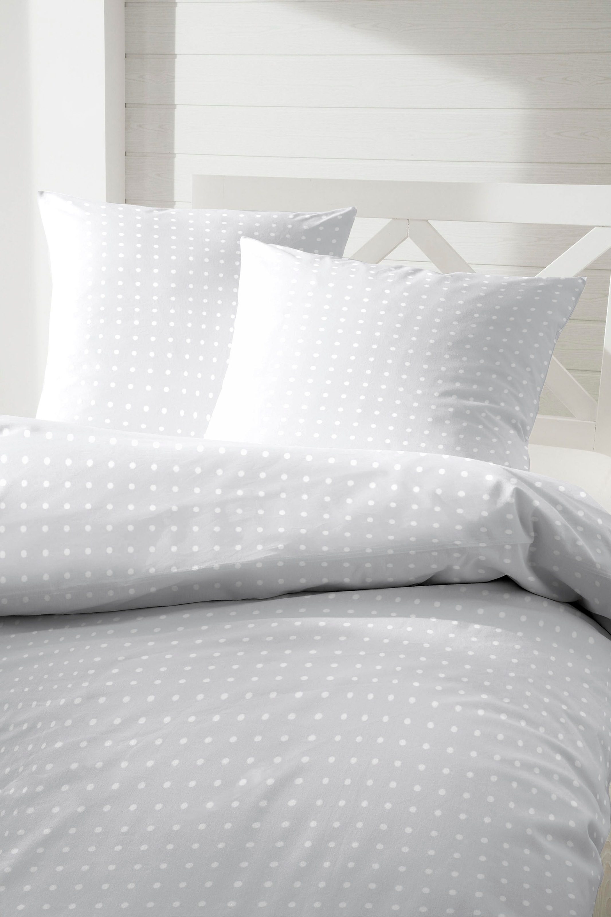 Primera Bettwäsche "Pünktchen" 2 Stk. im dezenten Look günstig online kaufen