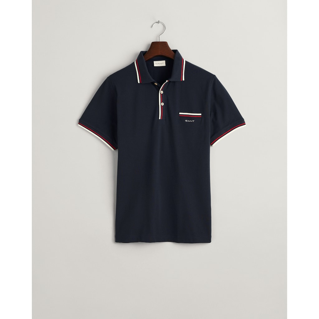 Gant Poloshirt »2-COL TIPPING SS PIQUE POLO«