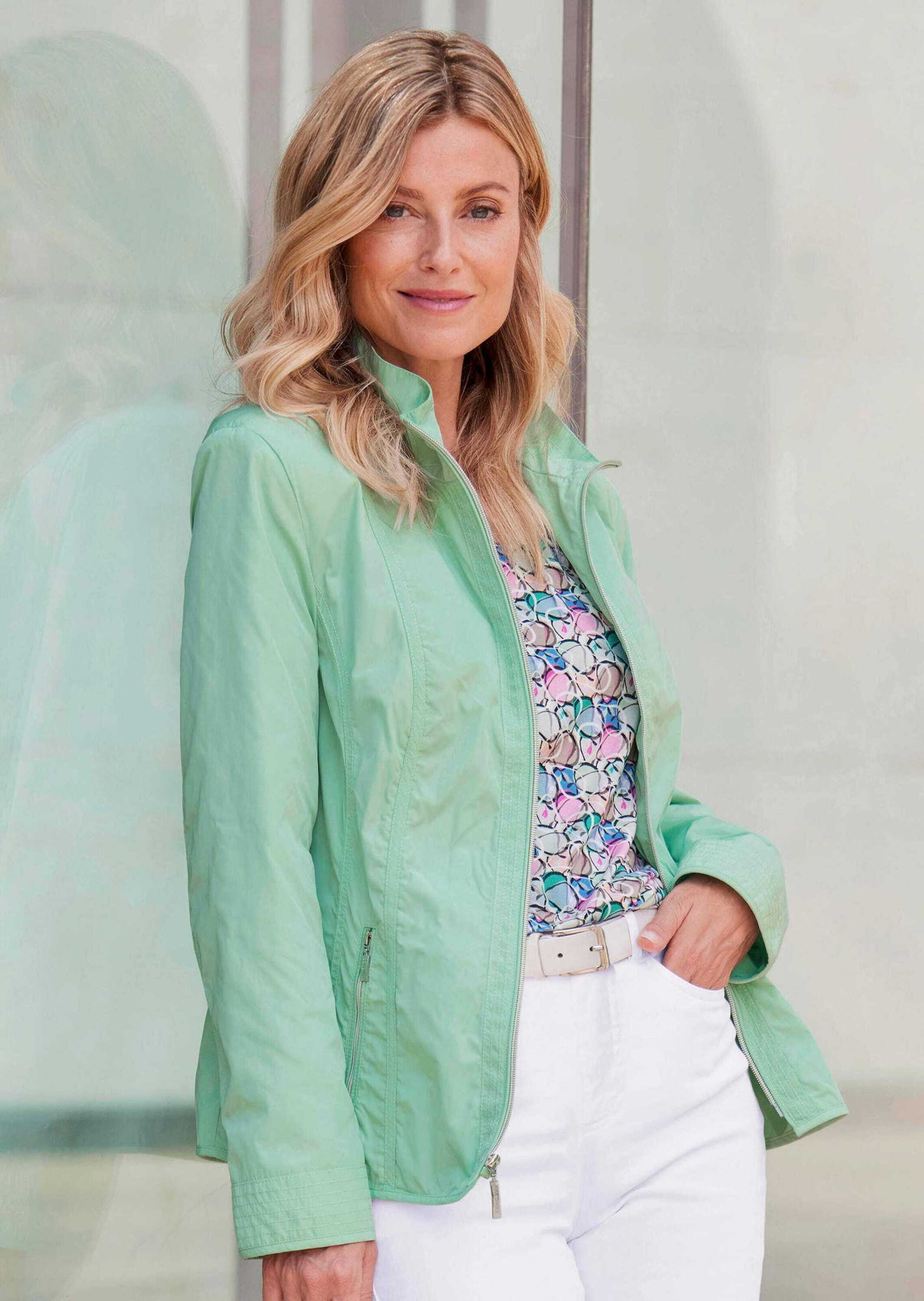 GOLDNER Blouson "Sportive Übergangsjacke mit Stehkragen" Ohne günstig online kaufen