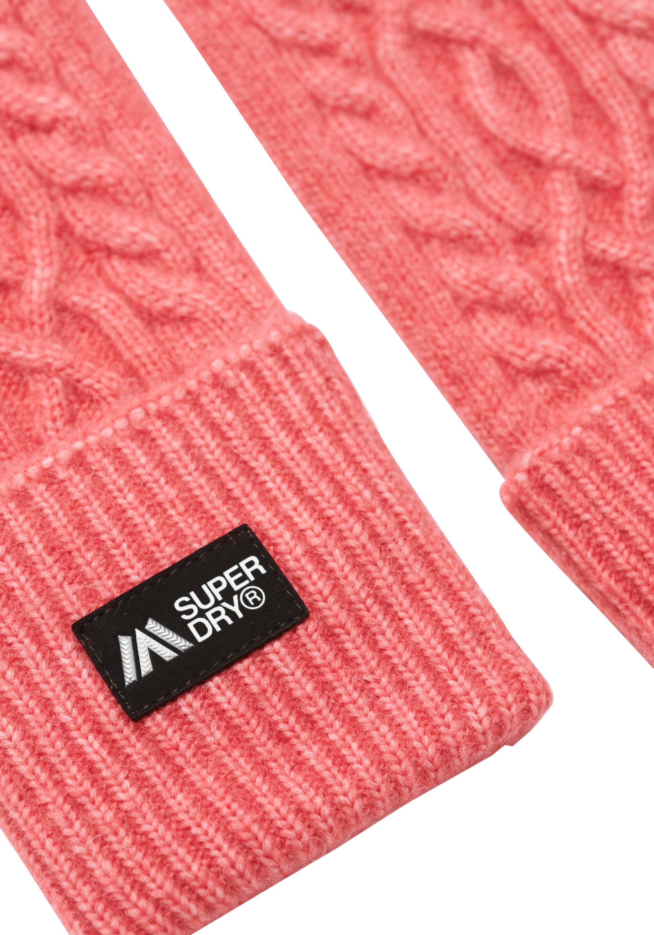 Superdry Strickhandschuhe »CABLE LUXE HANDWARMERS«