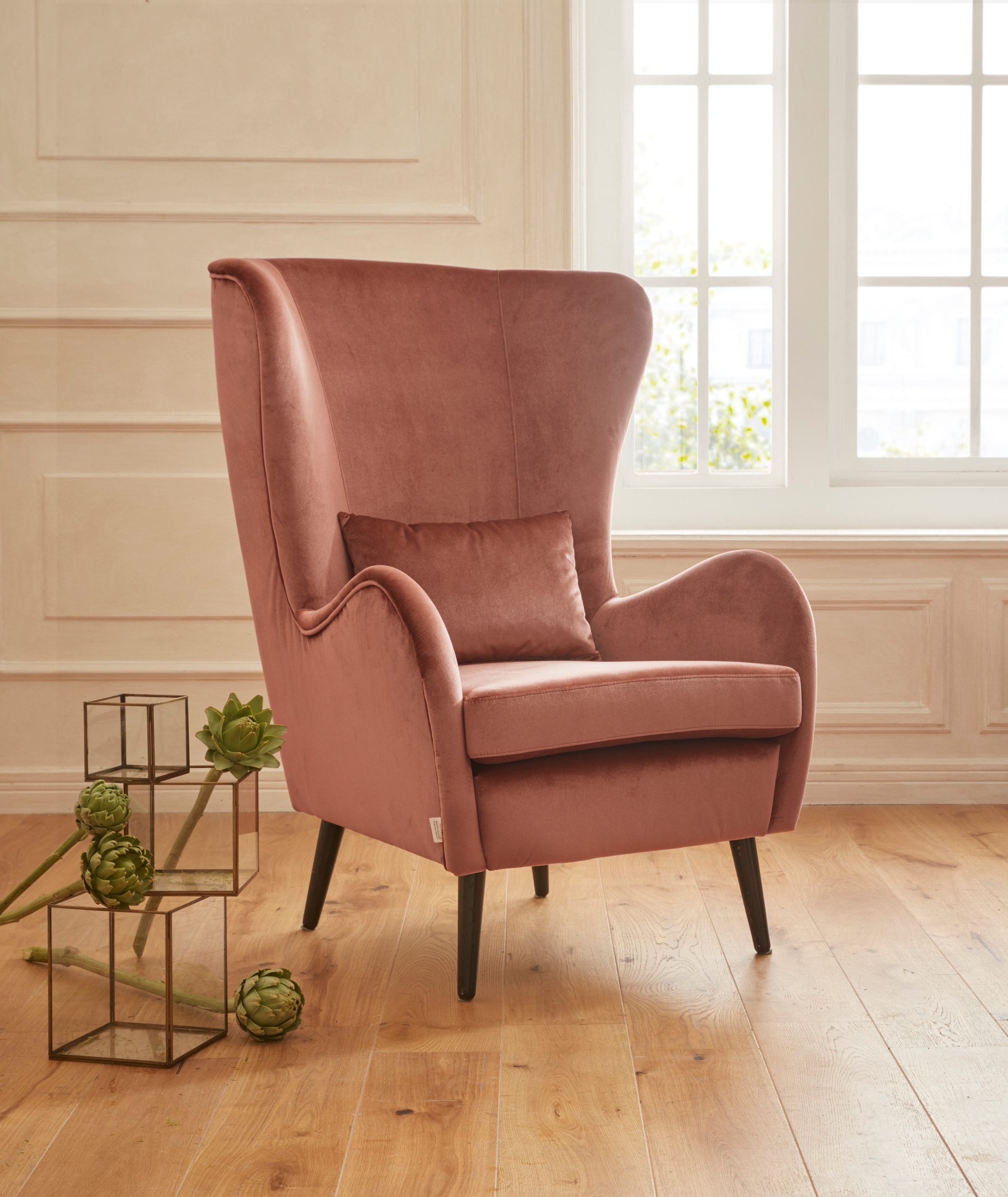 Home affaire Sessel "Salla auch in Fellimitat und Feincord, viele Bezugsart günstig online kaufen