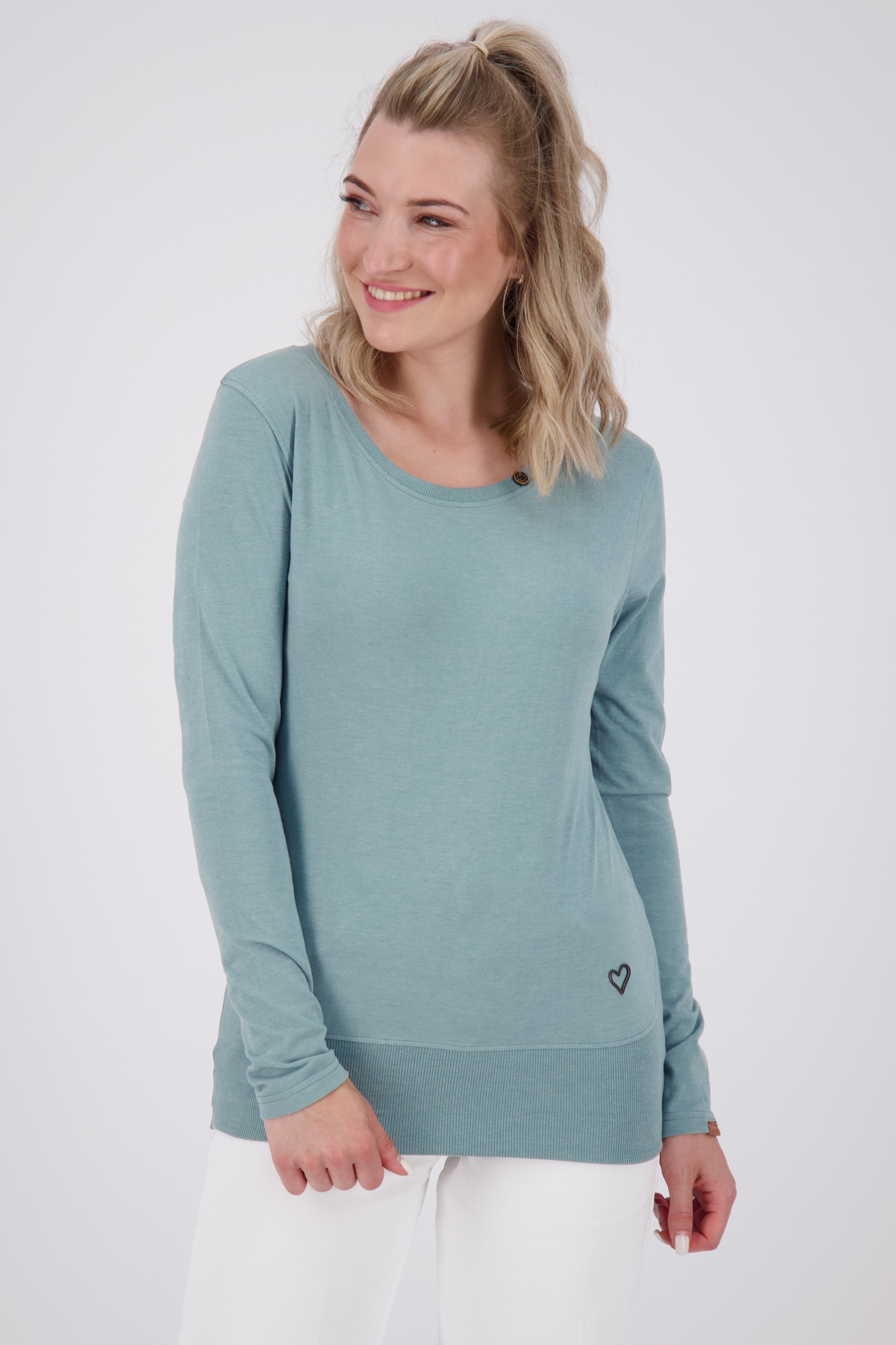 Alife & Kickin Langarmshirt "Damen ConnyAK A" günstig online kaufen