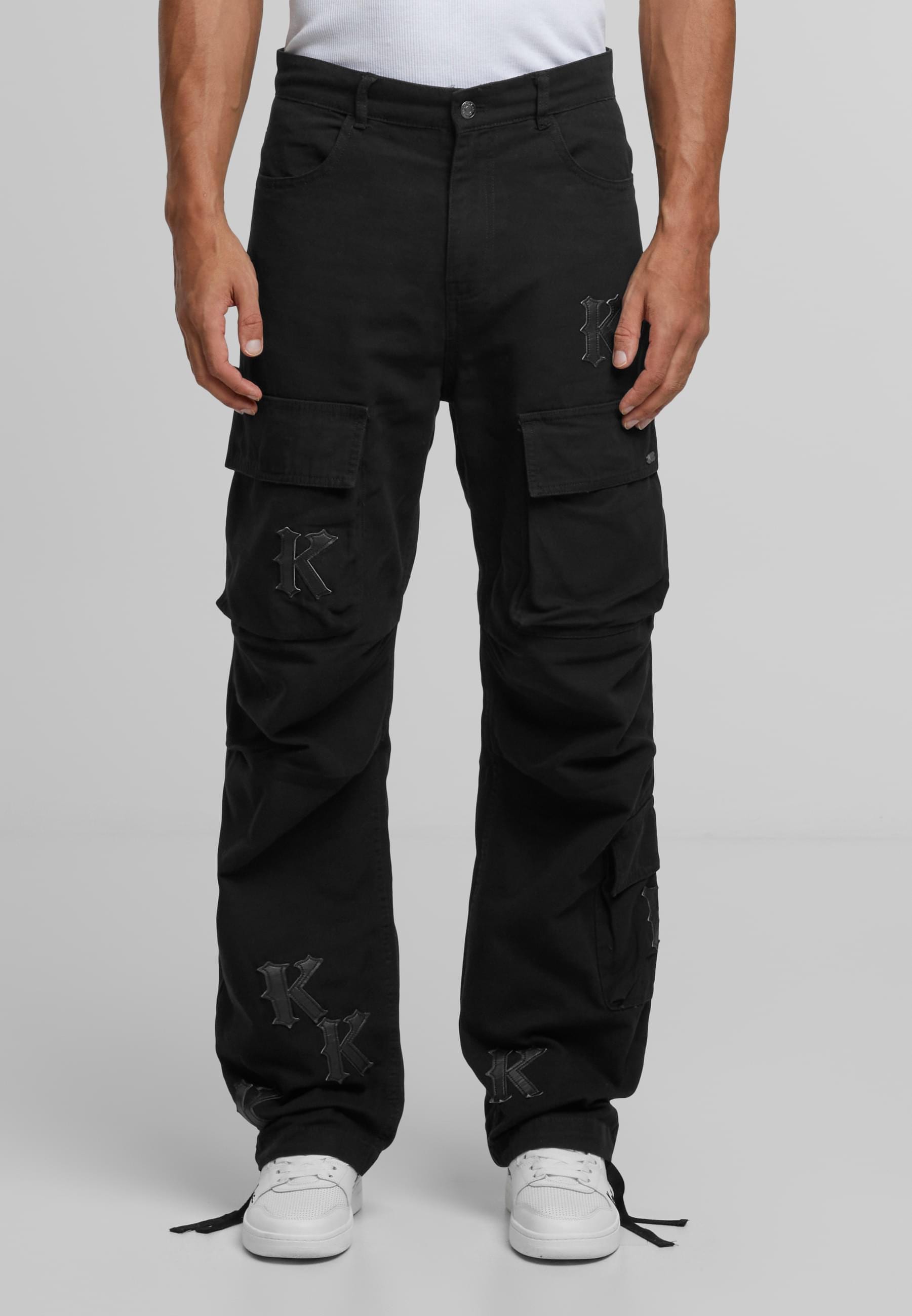 Karl Kani Cargohose »Karl Kani KKPatch Multipocket Cargo Pants«, (1 tlg.)