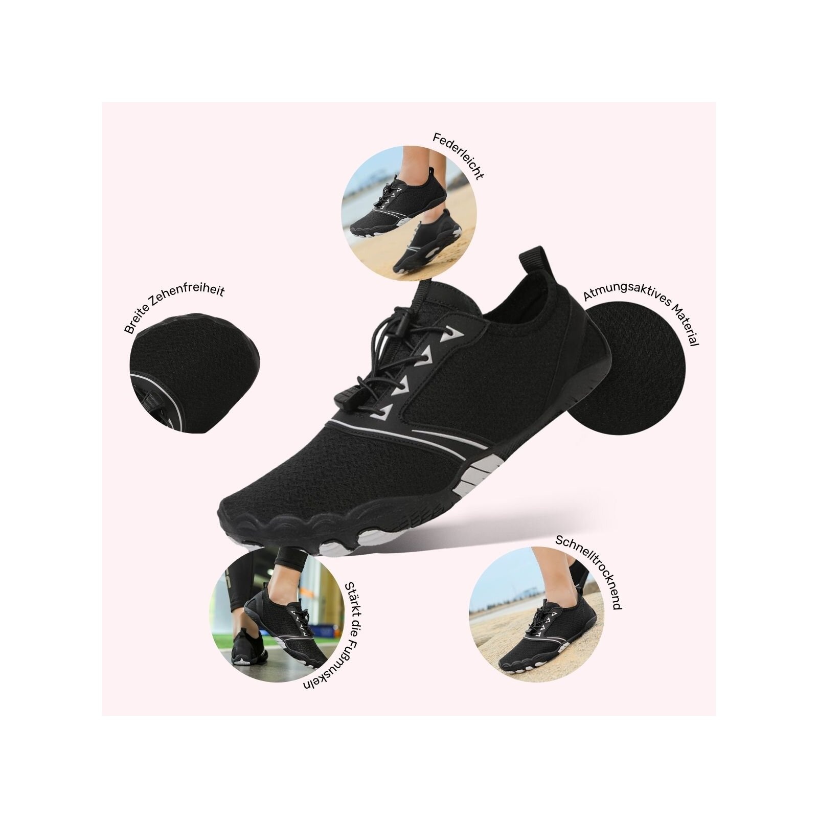 DOTALES Barfußschuh »Activestep Barfußschuhe Damen & Herren Barfußschuhe«, Minimalschuhe