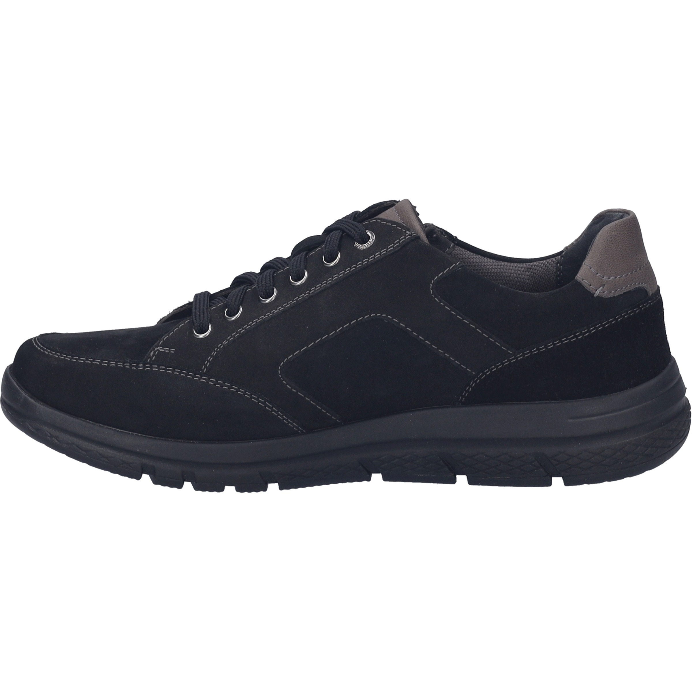 Schnürschuh JOSEF SEIBEL "Giuseppe 08, schwarz-kombi", Herren, Gr. 44, schwarz (schwarz, kombi), Obermaterial: 100% Rindsleder Leather cow., Schuhe Schnürschuh 2