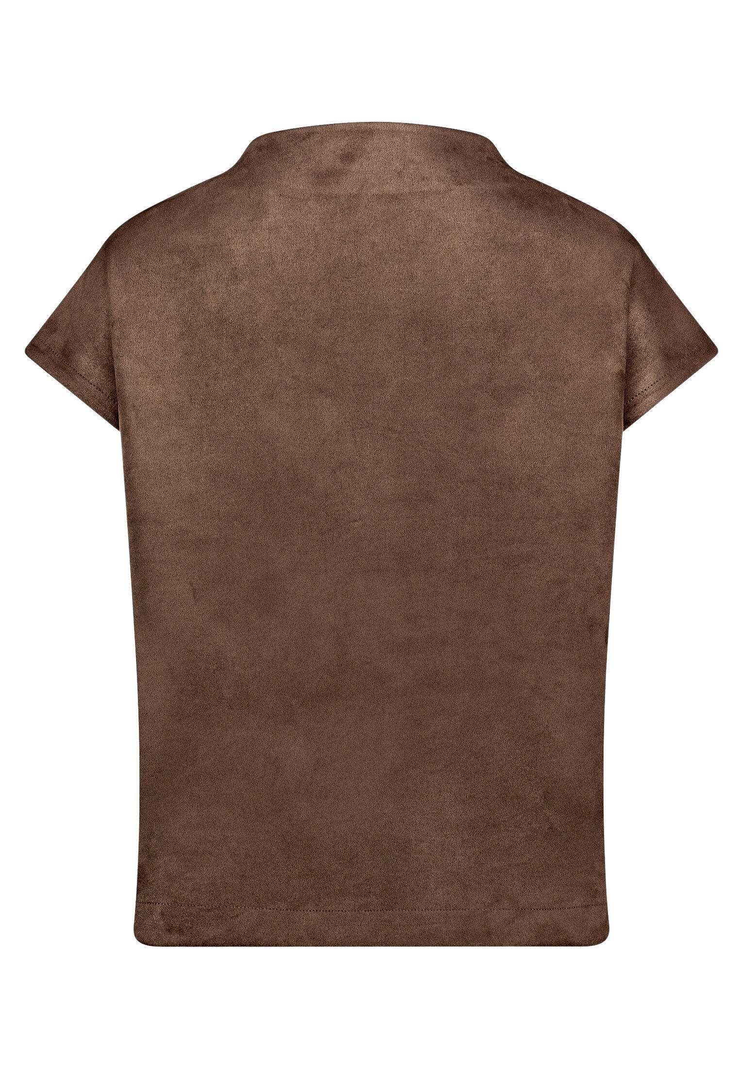 Cartoon Kurzarmshirt »Damen mit Stehkragen« 1