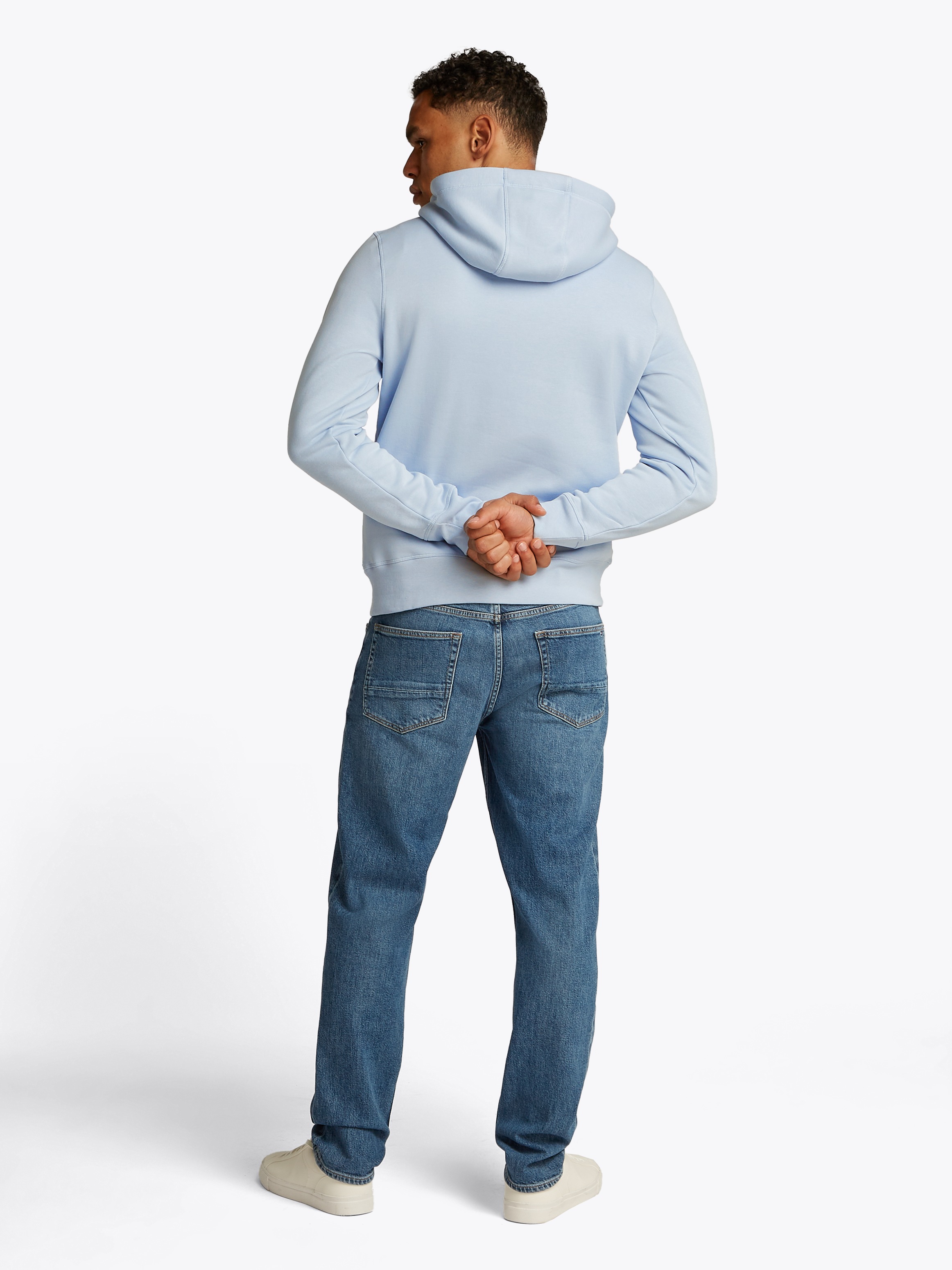 Tommy Hilfiger Kapuzensweatshirt »TOMMY LOGO HOODY«, mit Kapuze und Kängurutasche