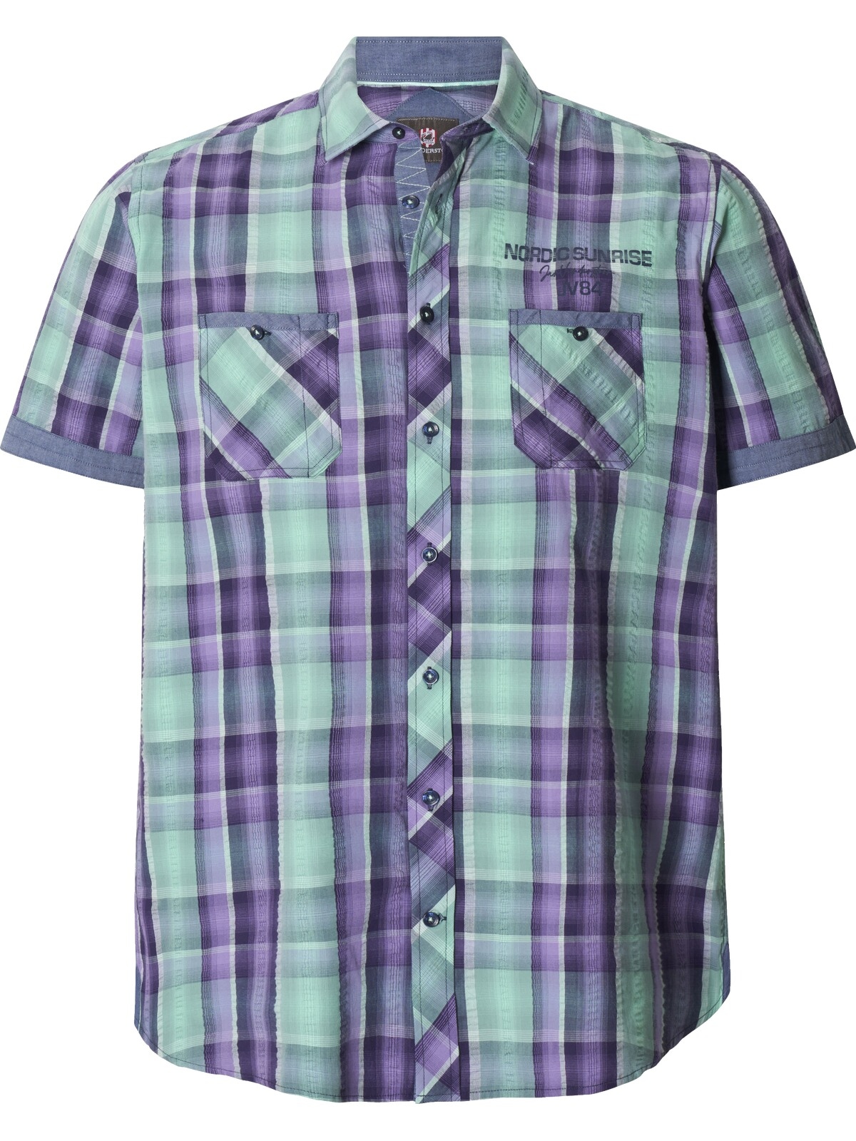 Jan Vanderstorm Kurzarmhemd "Kurzarmhemd WISHART" günstig online kaufen