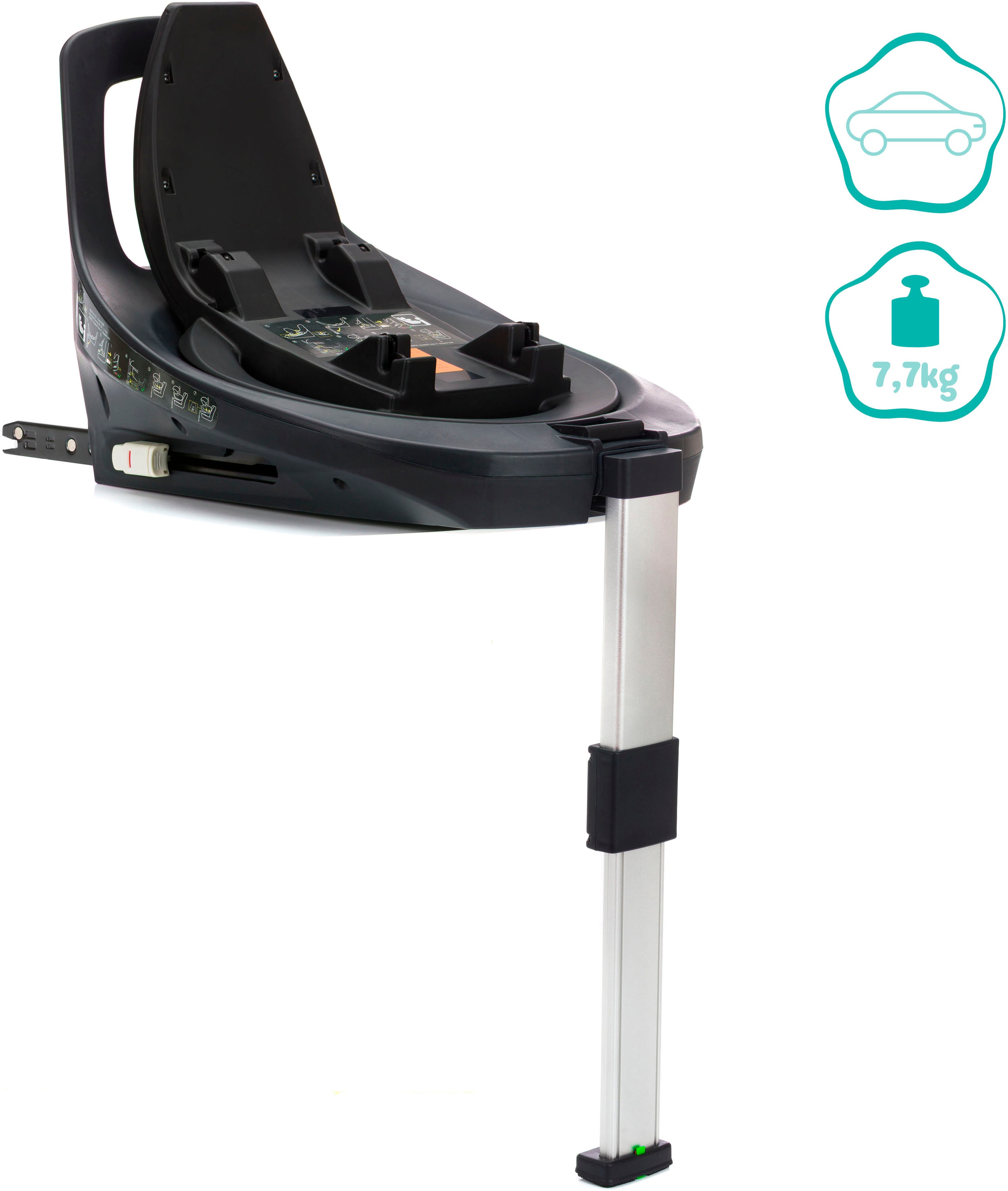 Thumbnail - Fillikid Autokindersitz "NOA, inkl. Basisstation" Gr. 0, 360