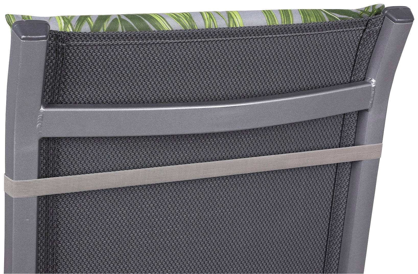 Sesselauflage GO-DE "Mittellehner", grün, B:110cm H:5cm T:50cm, Bezug: 65% Polyester, 35% Baumwolle, Polsterauflagen 2
