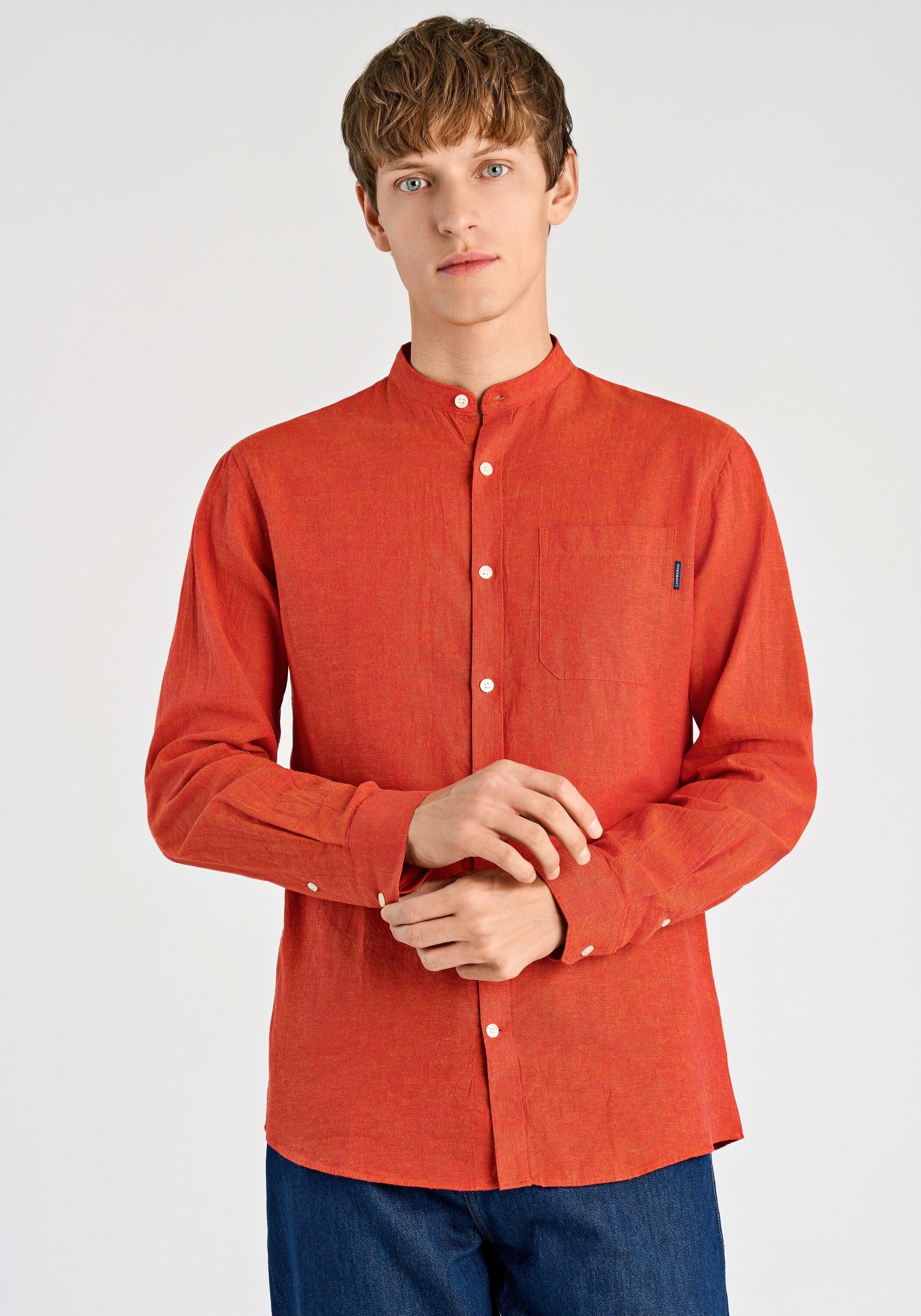 LINDBERGH Leinenhemd "Leinenhemd Relaxed Fit" günstig online kaufen