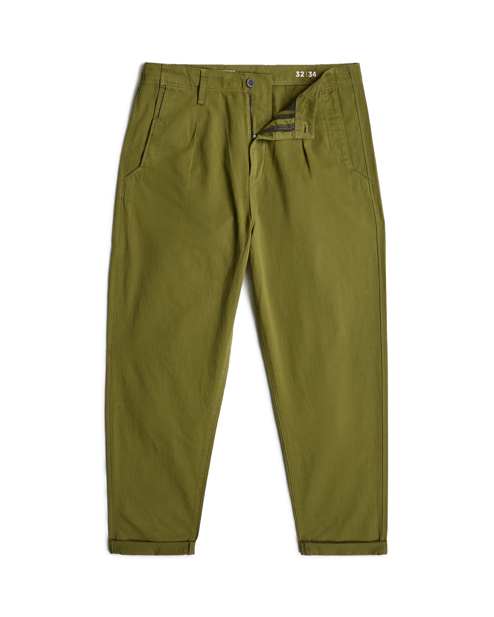 G-STAR Chinohose »Pleated Chino Relaxed Tapered«