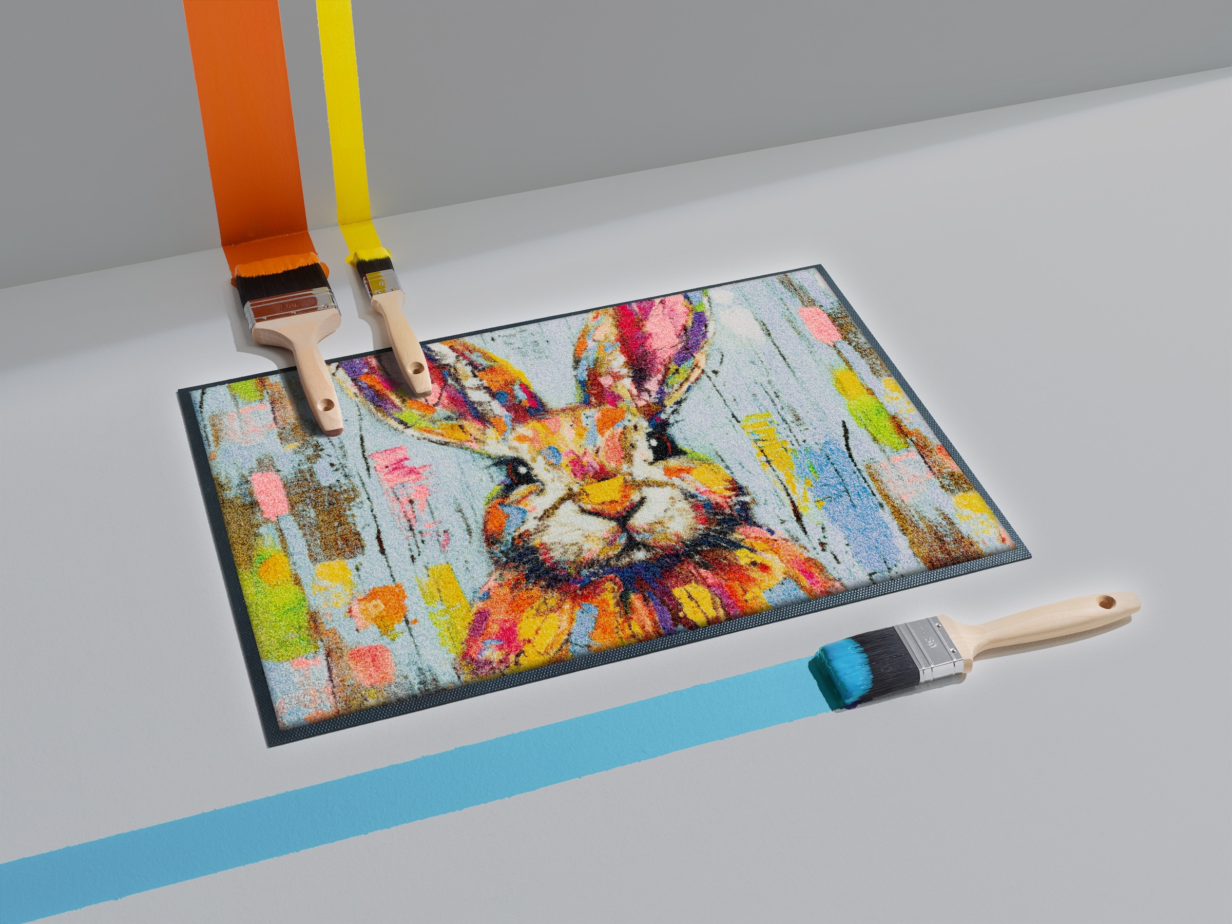 wash+dry by Kleen-Tex Fußmatte »Sammy« rechteckig 7 mm Höhe