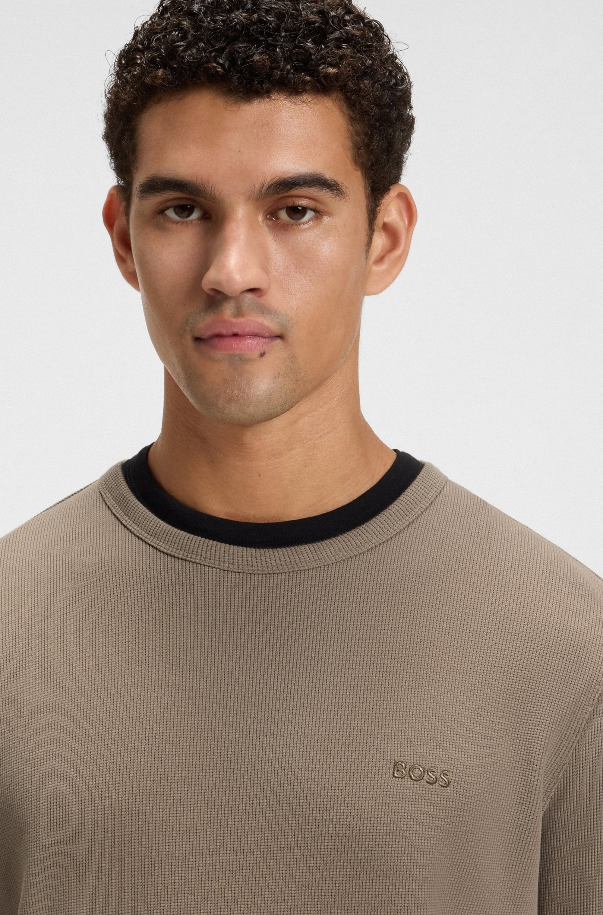 BOSS ORANGE Langarmshirt "Tempesto", mit BOSS-Stickerei günstig online kaufen