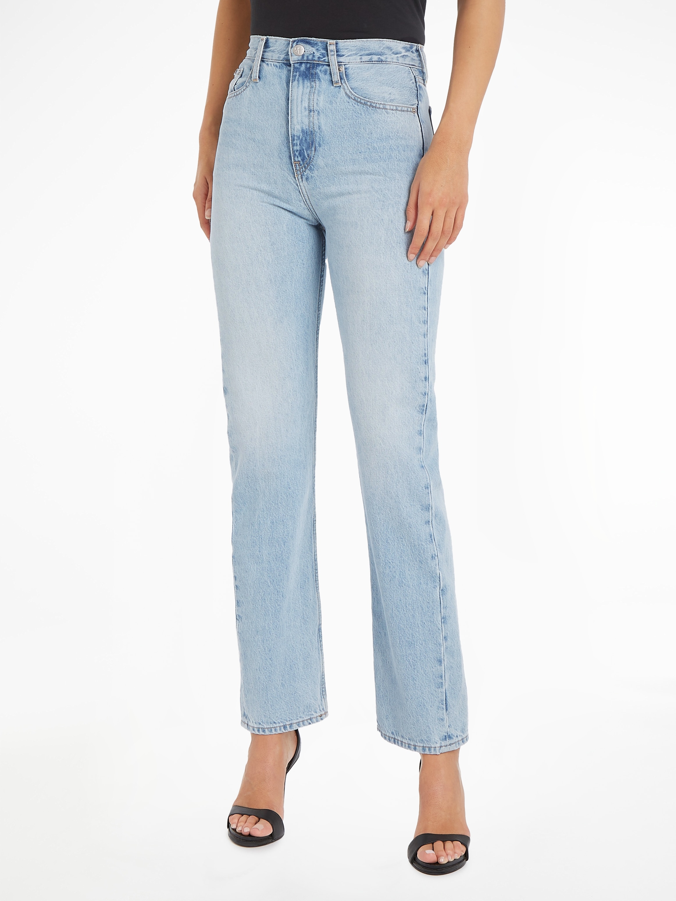 Calvin Klein Jeans Straight-Jeans »HIGH RISE STRAIGHT« bestellen BAUR | online