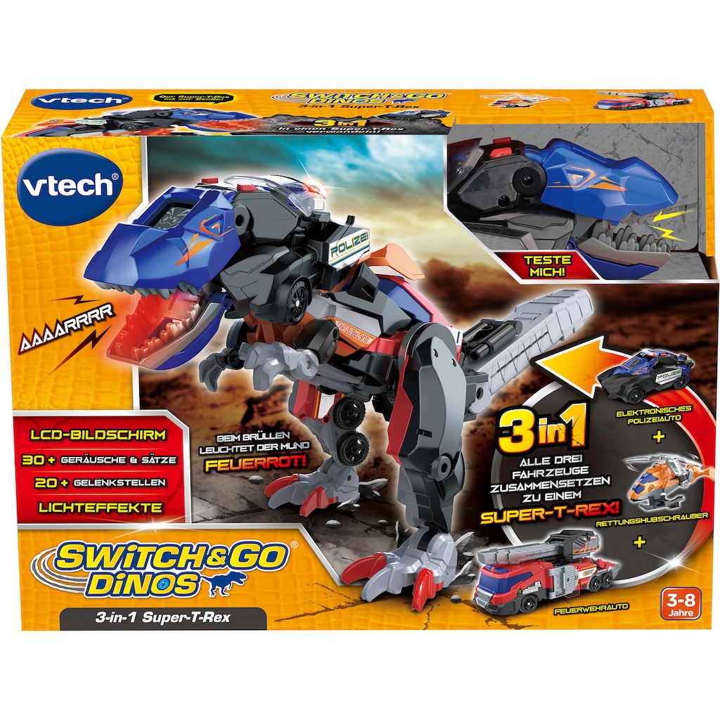 Vtech® Spielfigur »Switch & Go Dinos 3in1 Super-TRex«