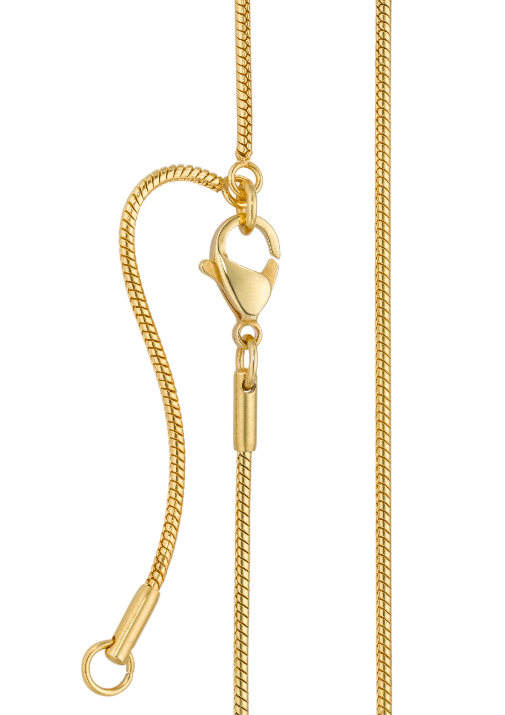 Firetti Edelstahlkette »Schmuck Geschenk Schlangenkette, 1,5 mm breit«, Made in Germany