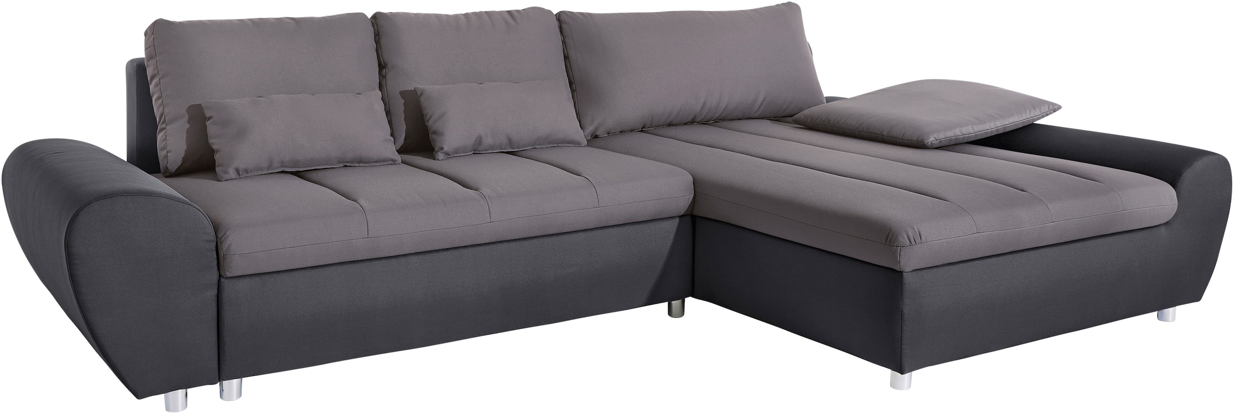 sit&more Ecksofa »Bandos L-Form«, in 2 unterschiedlichen Größen, wahlweise mit Bettfunktion