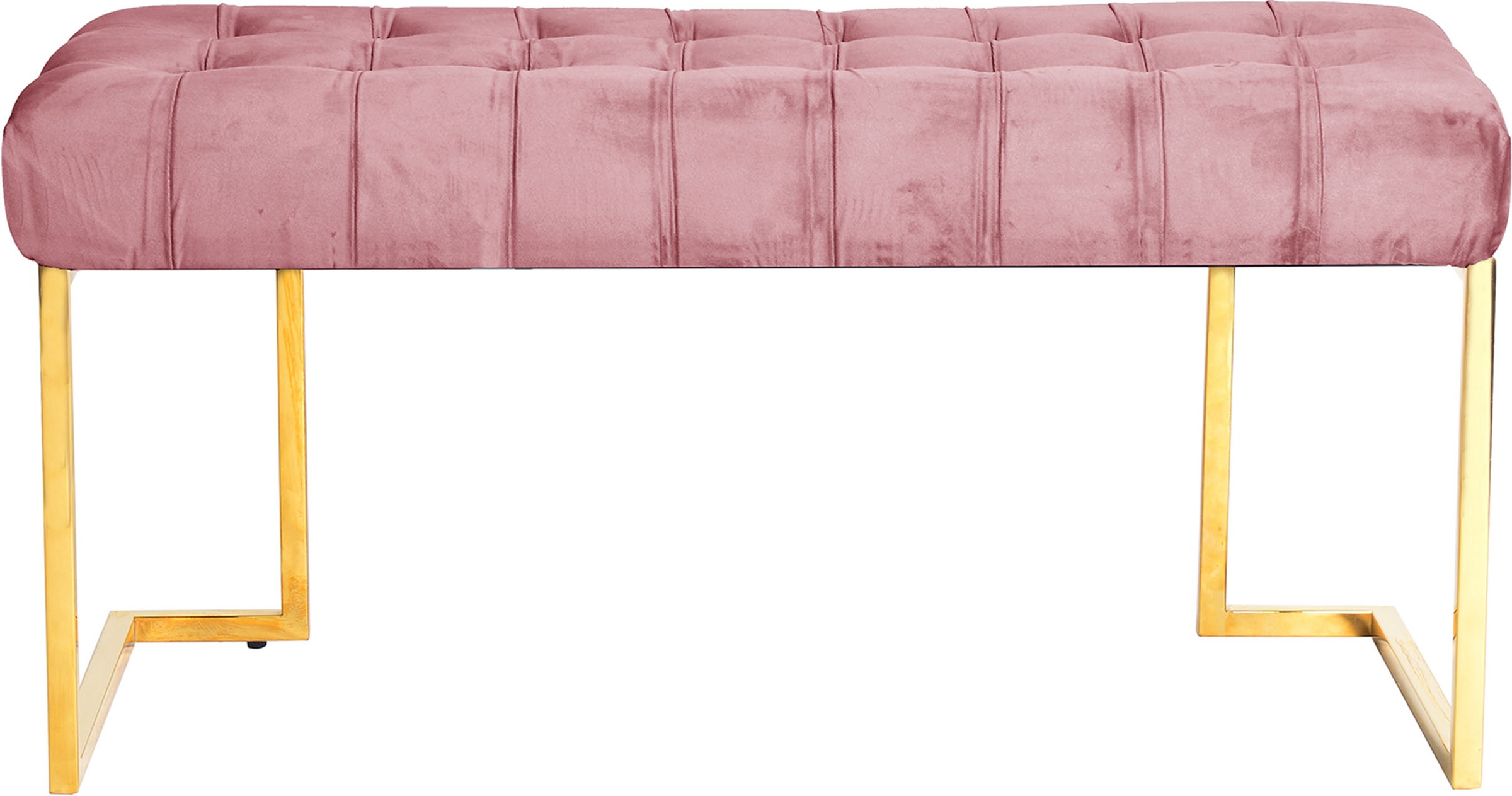 Kayoom Sitzbank "Rare 225, Edler Touch durch goldenes Gestell" 1 Stk. tlg. günstig online kaufen