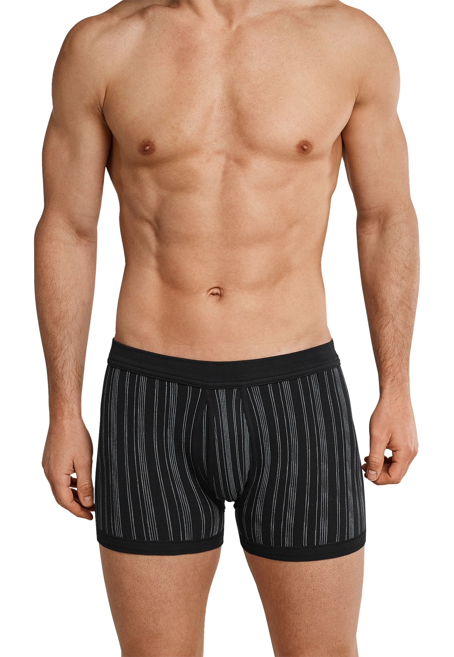 Schiesser Boxershorts »Original Classics«, (2er Pack), mit Eingriff, gestreift