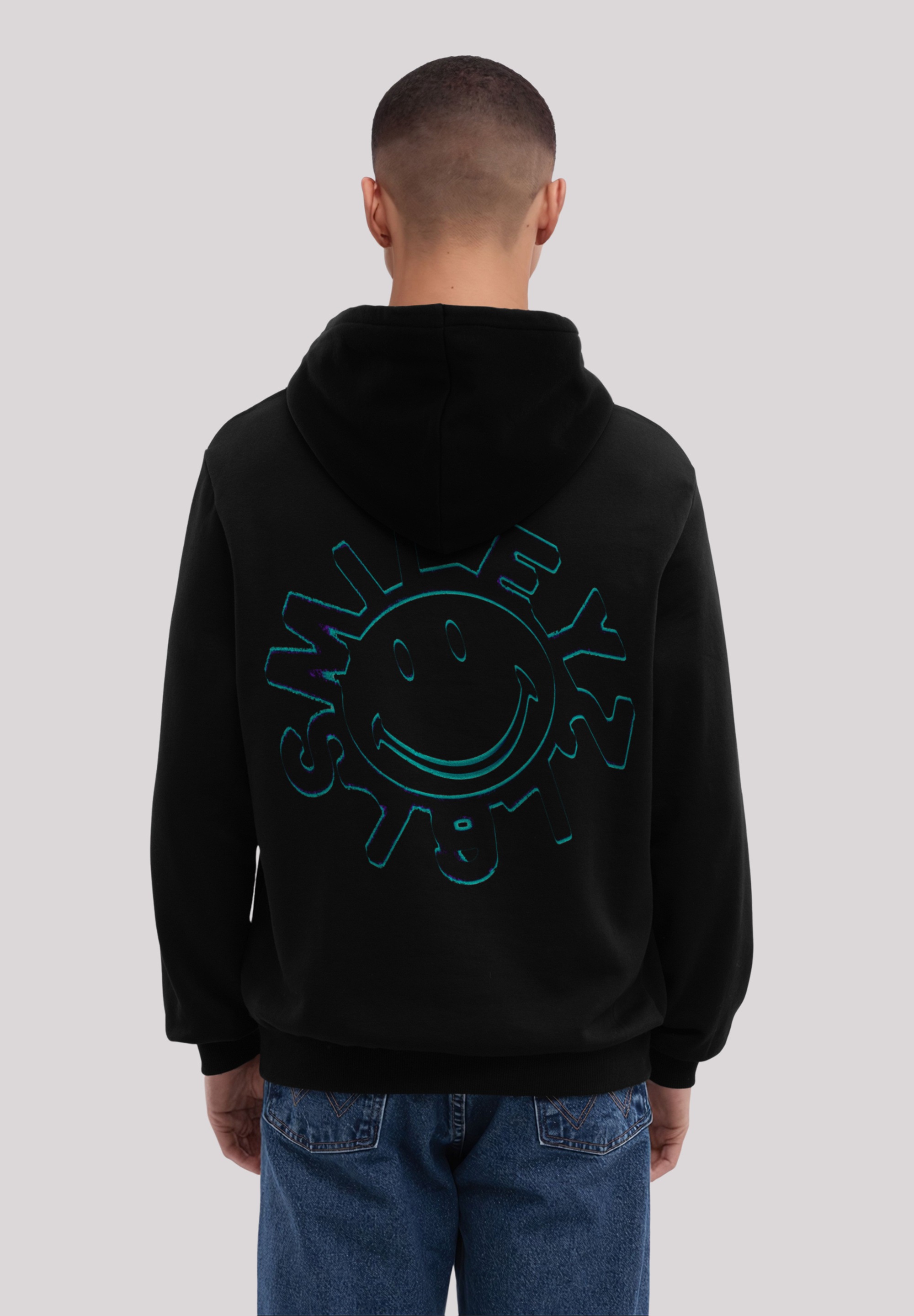 F4NT4STIC Kapuzenpullover »Smiley Future Forecast«, Premium Qualität