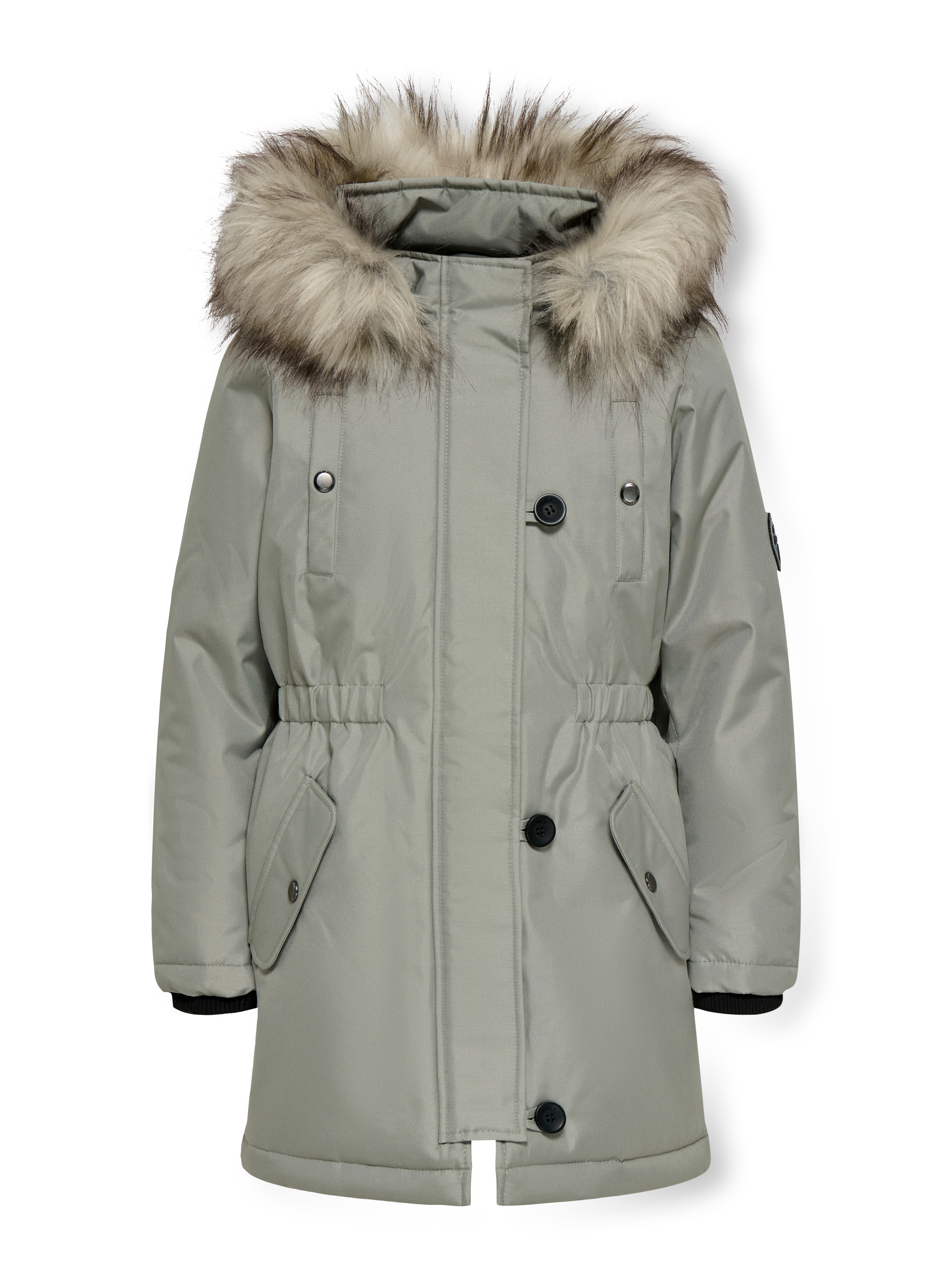 KIDS ONLY Parka "KOGIRIS FUR PARKA OTW NOOS" mit Kapuze Kunstfaser, regular fit